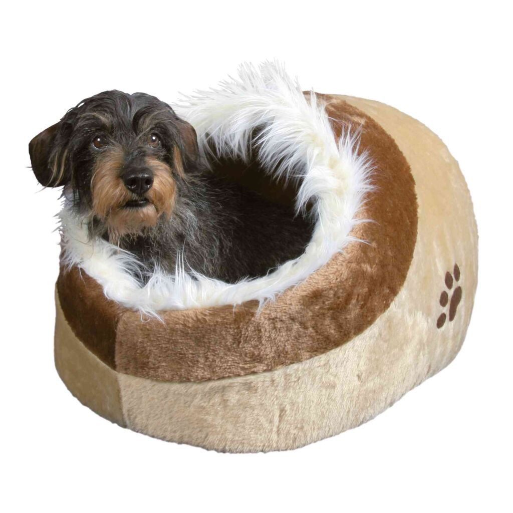 TRIXIE Tierhöhle Höhle Minou - beige/braun - 41 × 30 × 50 cm