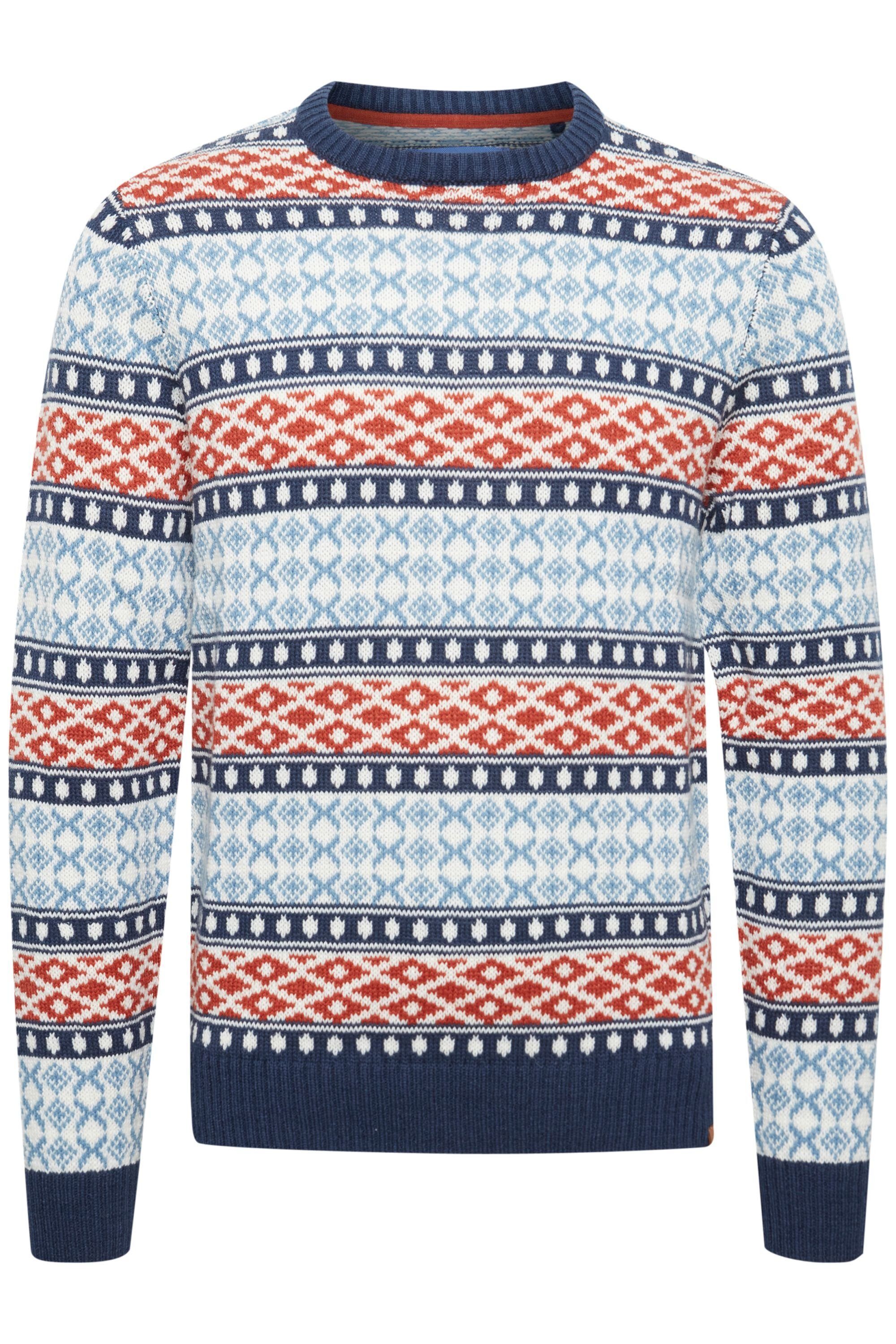 Blend Norwegerpullover BHTjorben Stilvoller Norweger-Pullover mit Rundhalsa günstig online kaufen