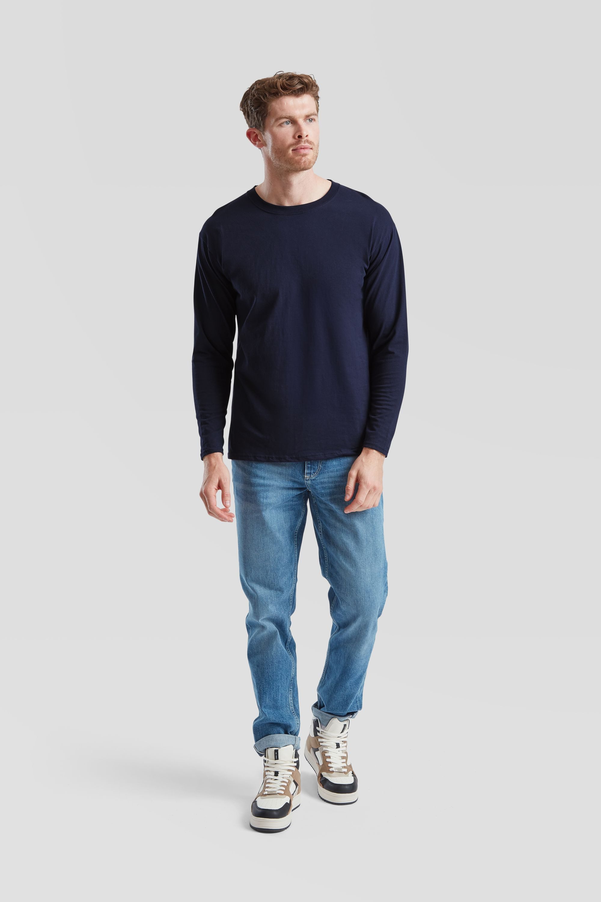 Fruit of the Loom Longsleeve Fruit of the Loom Valueweight Long Sleeve T – Bild 2 von 5