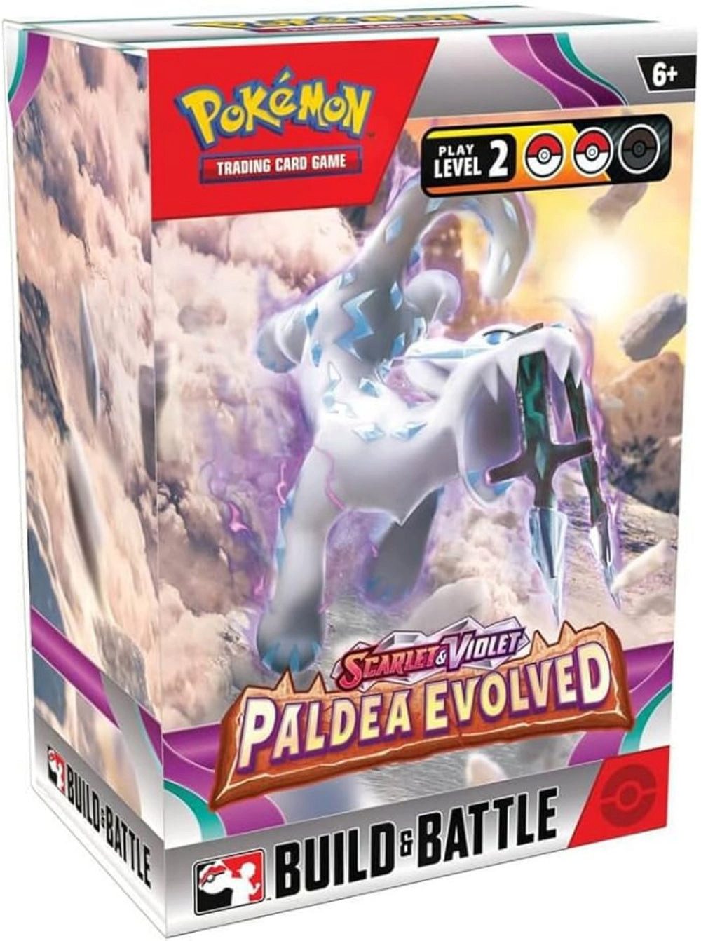 The Pokémon Company International Sammelkarte Pokémon Sammelkartenspiel Entwicklungen in Paldea Prerelease Set - 4 B