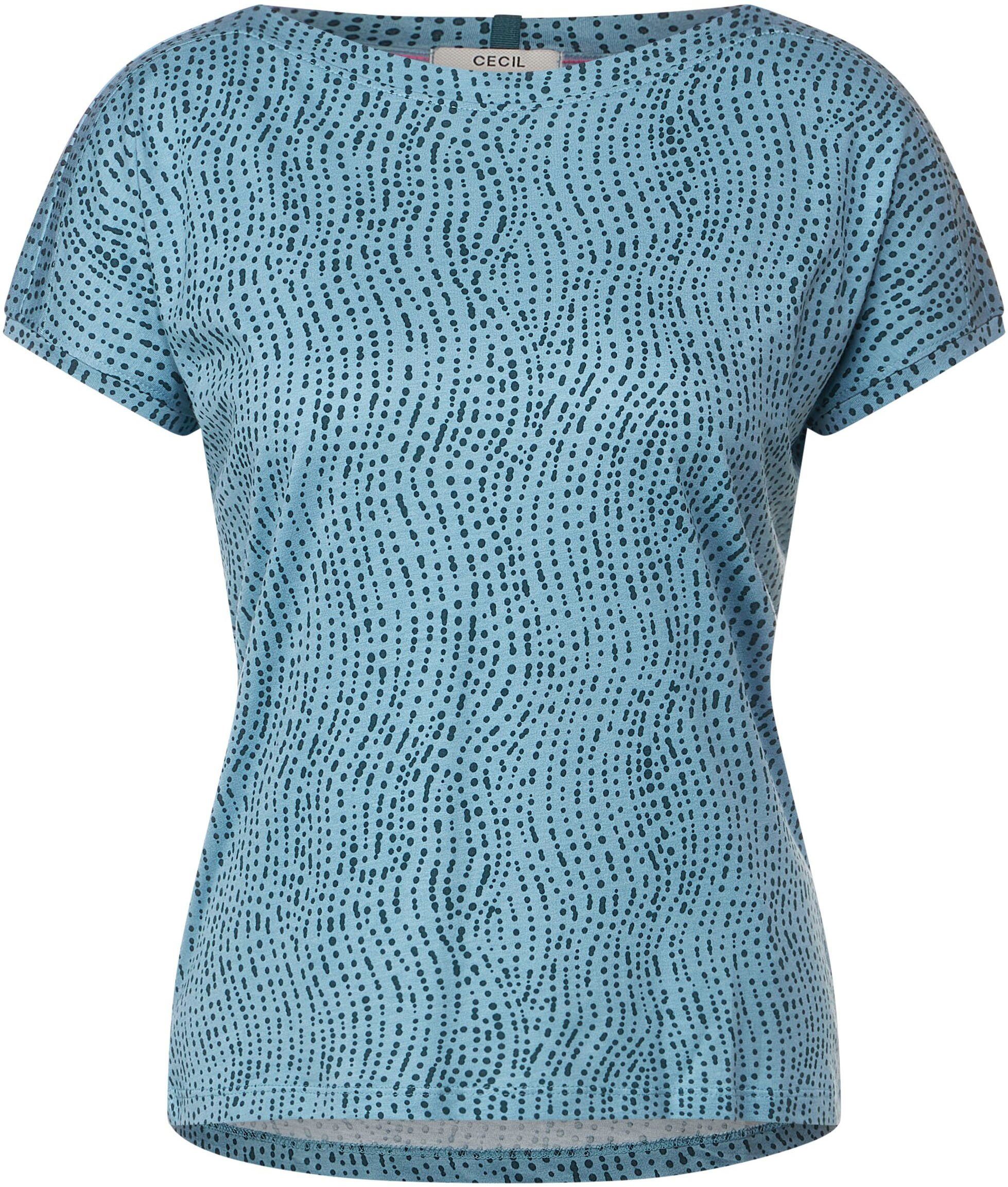 mit überschnittenen blue Cecil Schultern T-Shirt adriatic