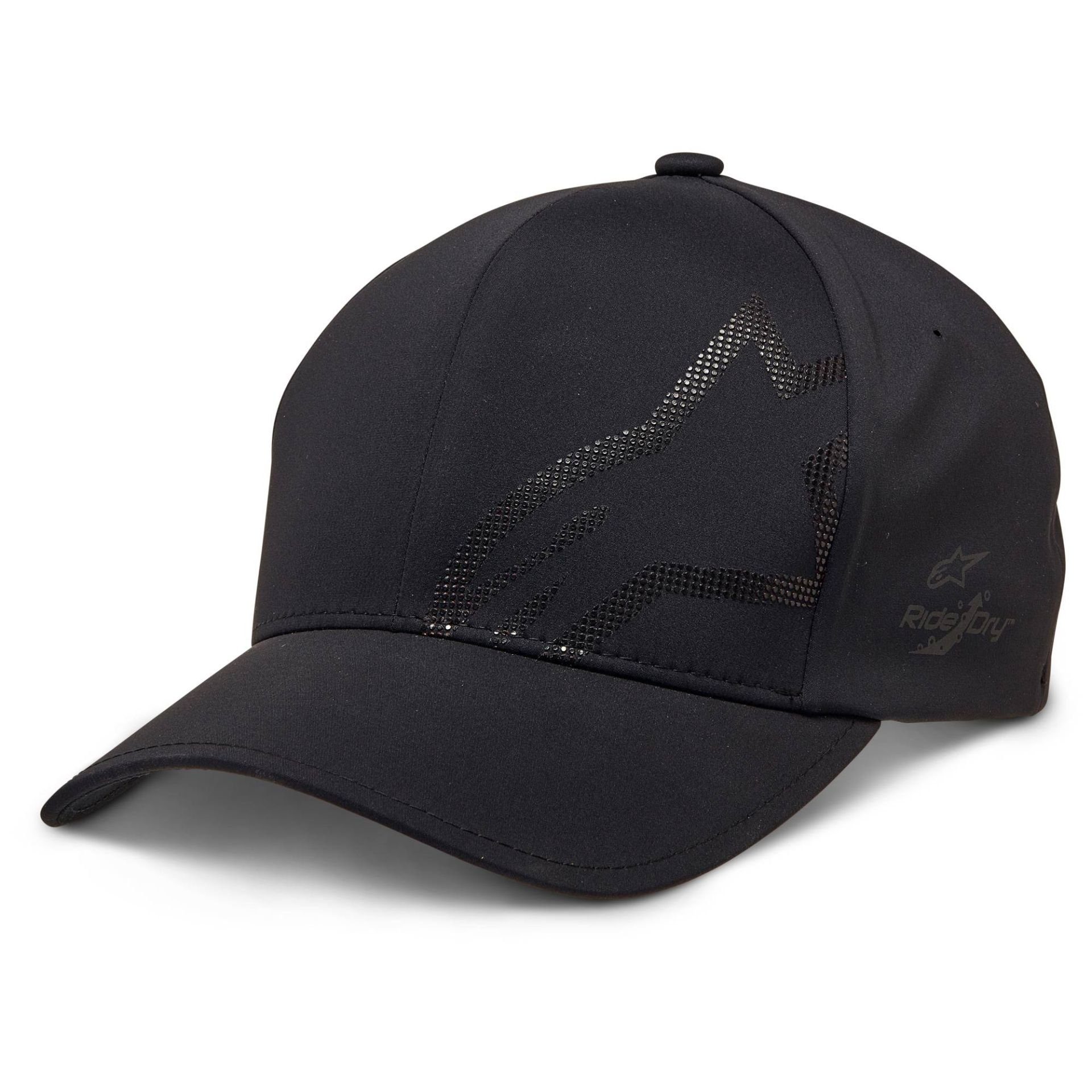 (Schwarz) Snapback Alpinestars Cap Delta