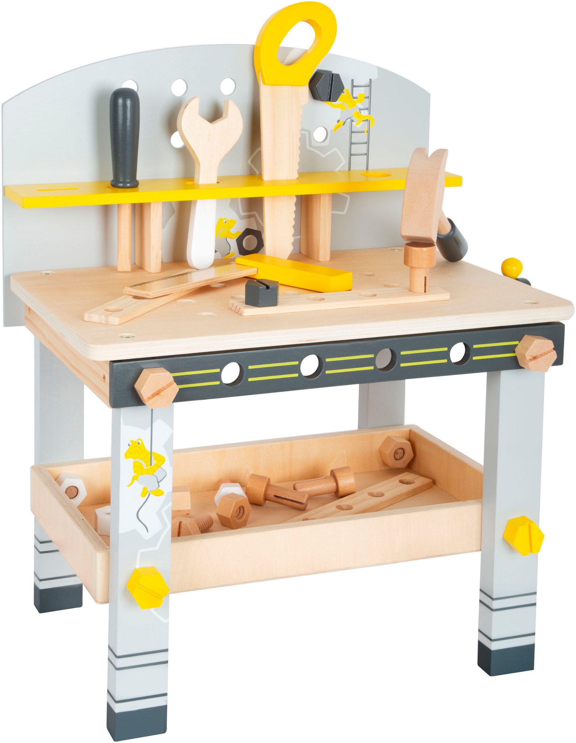 Small Foot Spielwerkbank Werkbank kompakt Miniwob günstig online kaufen