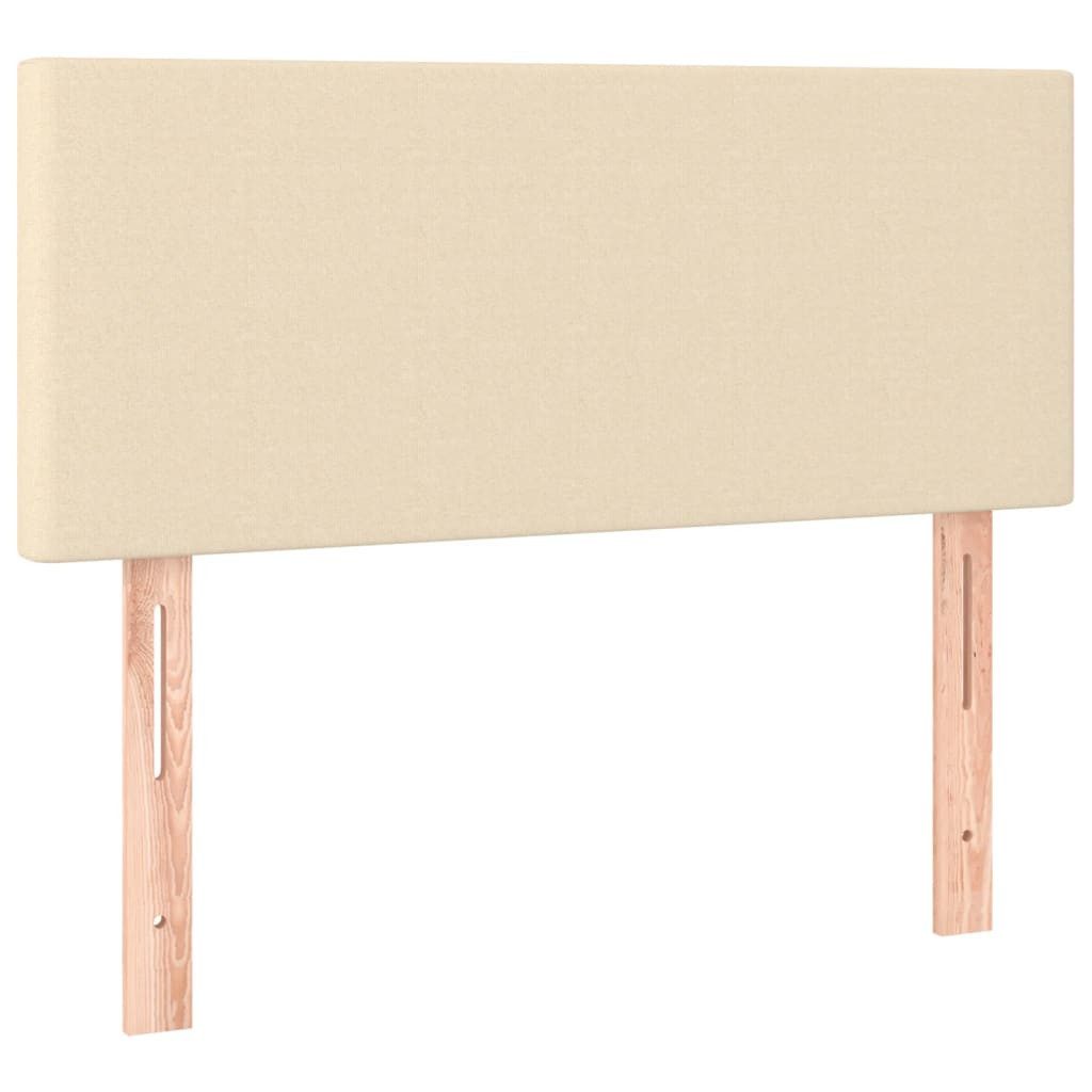 vidaXL Kopfteil Kopfteil Creme 100x5x78/88 cm günstig online kaufen