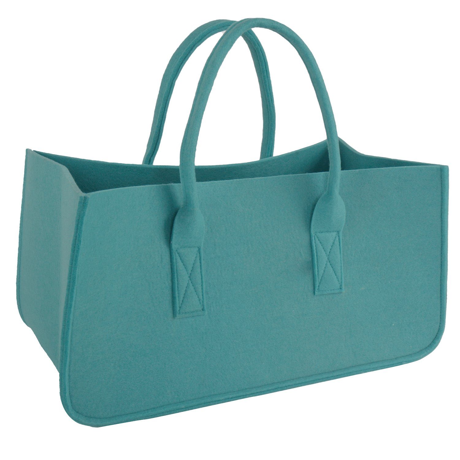 Close Up Freizeittasche Filztasche Kaminholz Türkis Tragetasche, Felt Bag günstig online kaufen