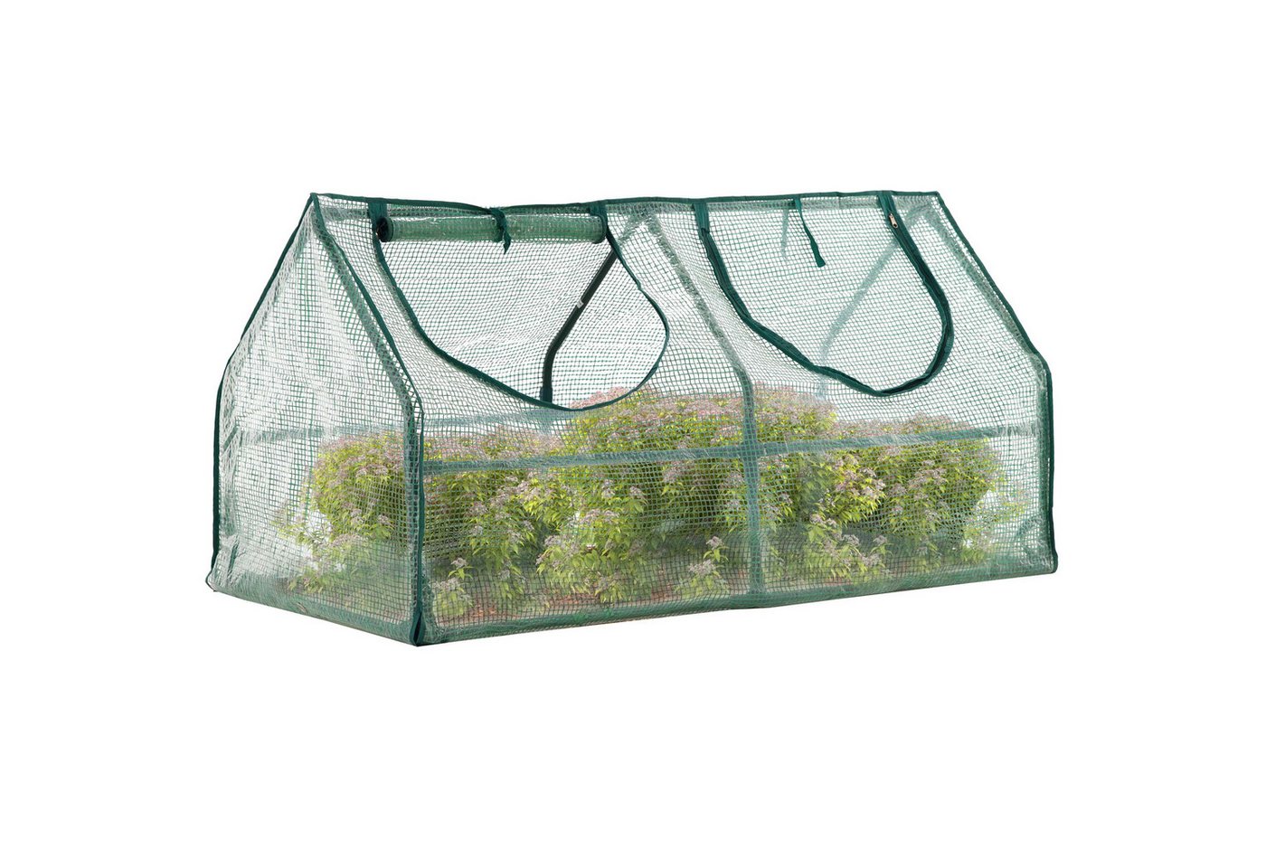 Thumbnail - Sarcia.eu Foliengewächshaus Gartengewächshaus klein 120x62x60/30 cm