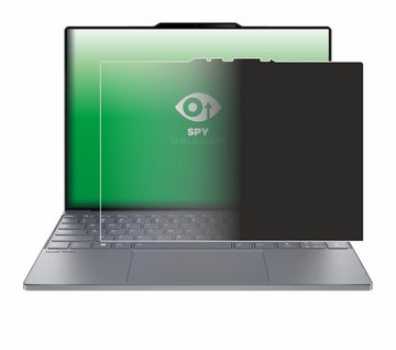 upscreen Blickschutzfolie für Lenovo ThinkBook 13x Gen 4, Displayschutzfolie, Blaulichtfilter Privacy Folie Schutzfolie Sichtschutz klar Anti-Spy
