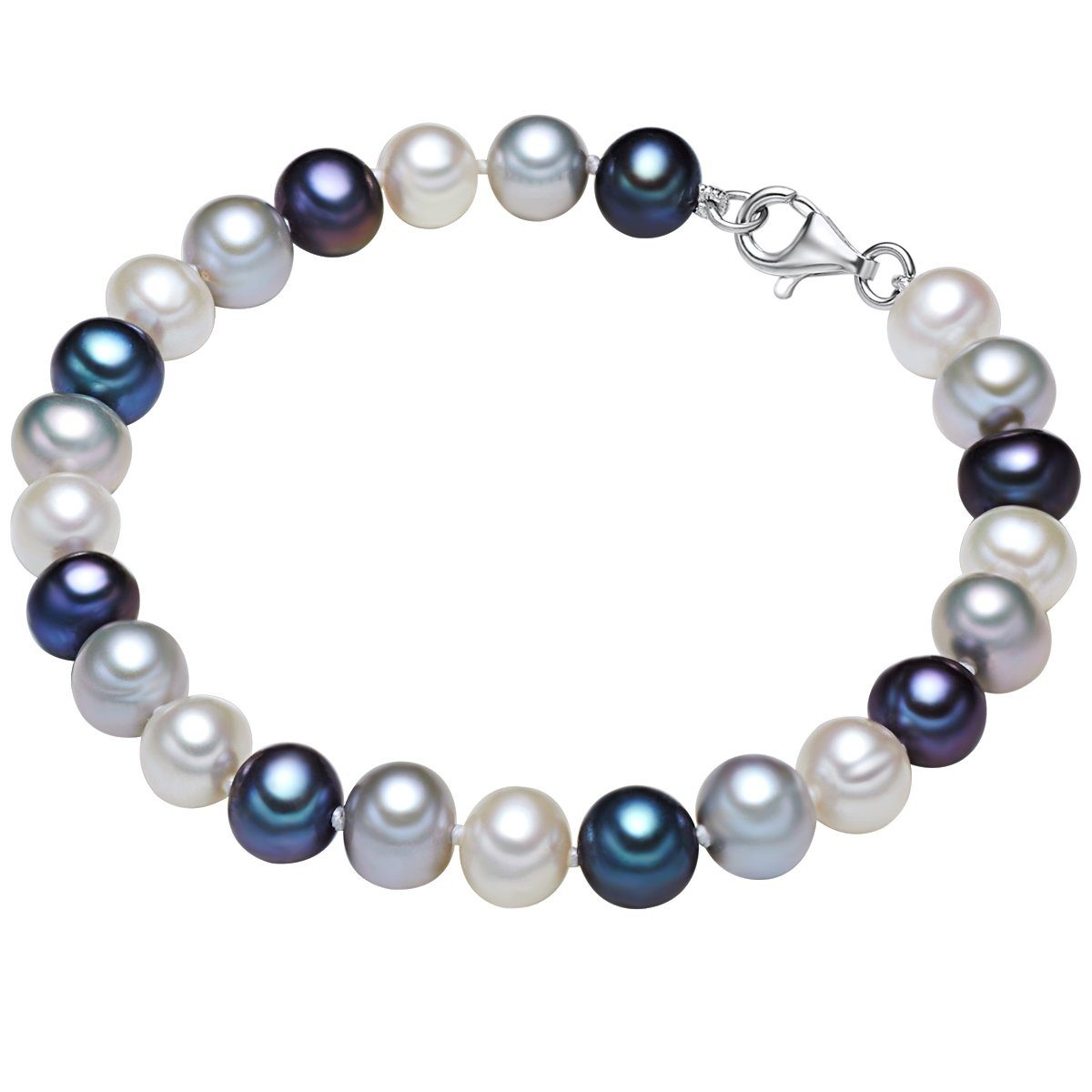 Valero Pearls Perlenarmband silber, mit Süßwasser-Zuchtperle günstig online kaufen