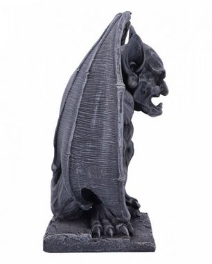 Horror-Shop Dekofigur Adalward Schwarer Gargoyle als Fabelwesen Figur 26