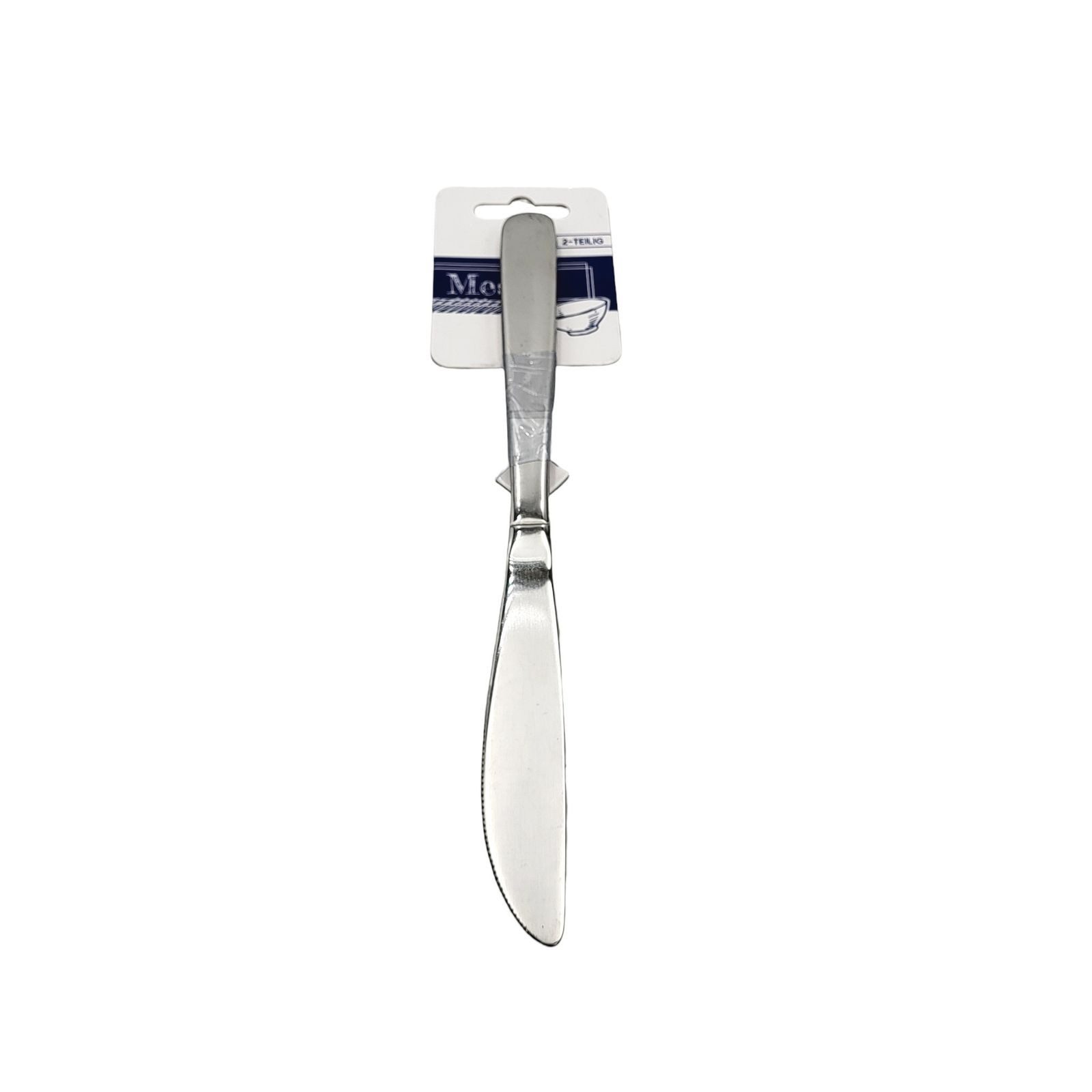 Besteck-Set Tafelmesser 2 Stück Frühstücksmesser Küchenmesser Besteck