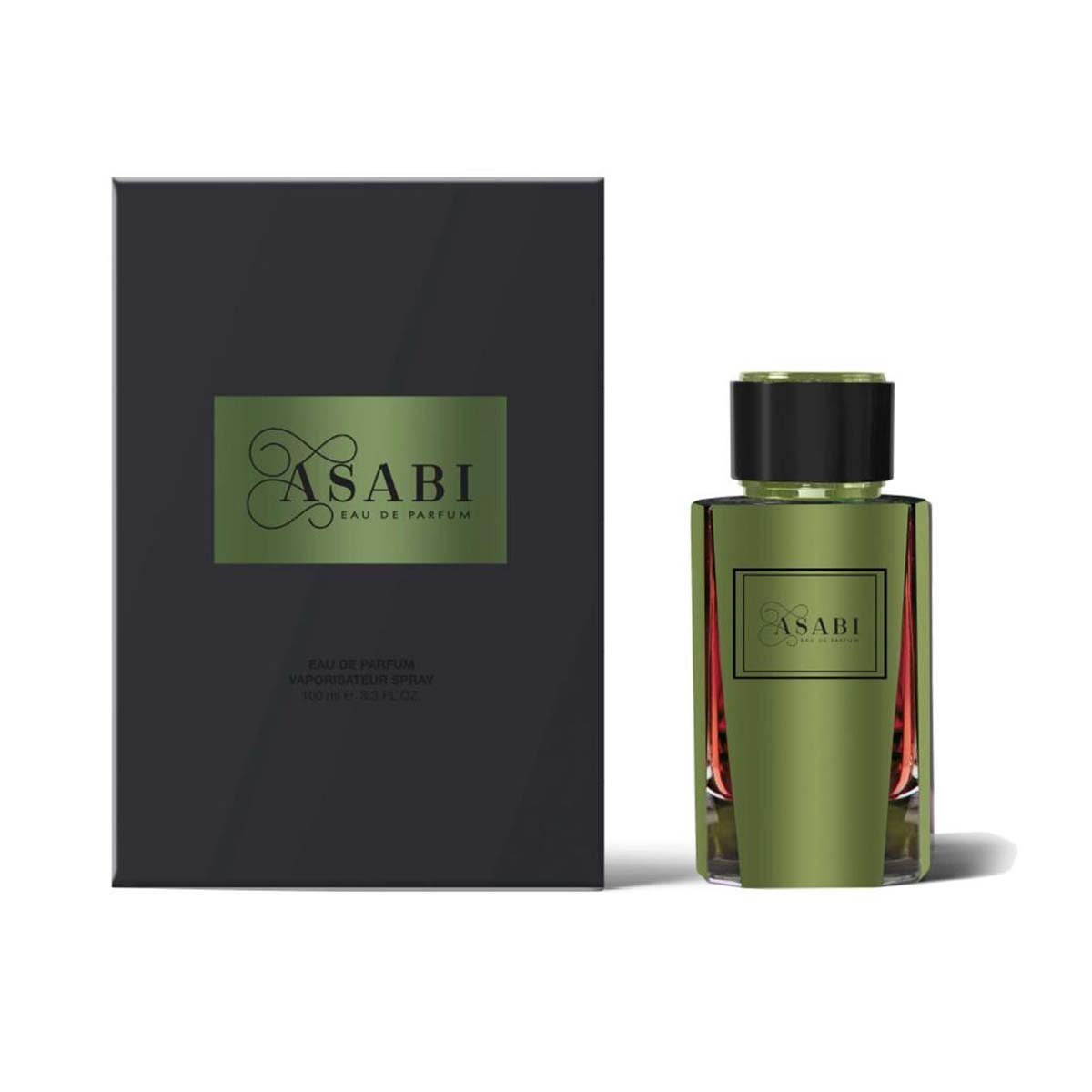 Eau de Parfum Asabi Green Eau de Parfum Intense Unisex 100 ml
