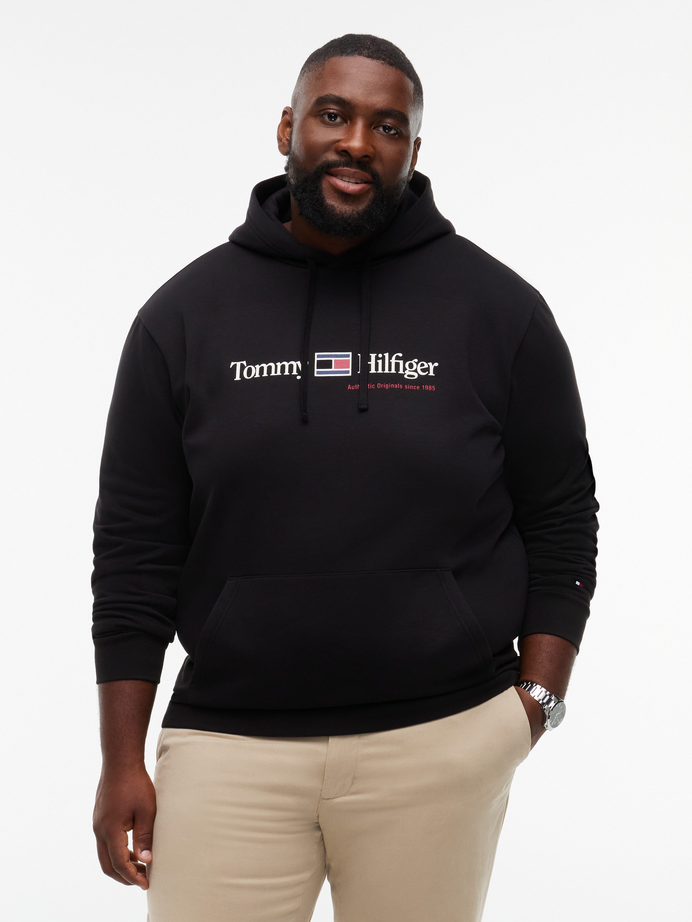 Tommy Hilfiger Big & Tall Hoodie BT-RWB GRAPHIC FLEECE Große Größen