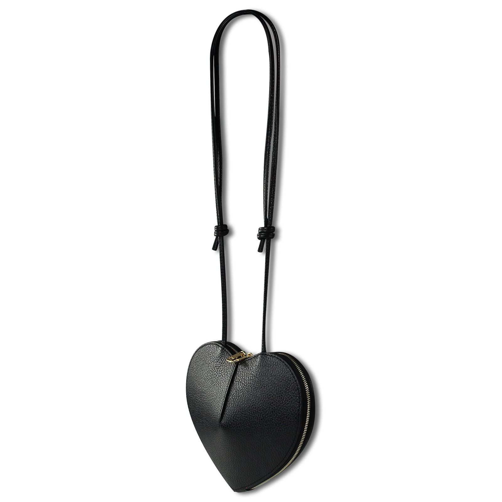 Toscanto Umhängetasche Toscanto Damen Umhängetasche Tasche (Umhängetasche), Damen Umhängetasche Leder, schwarz ca. 21cm x ca. 16cm