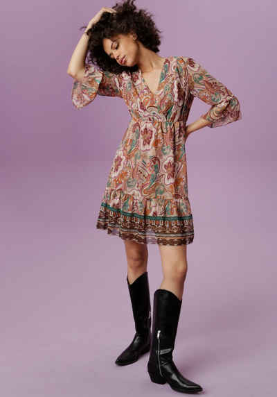 Aniston CASUAL Blusenkleid mit verspieltem Paisley-Druck