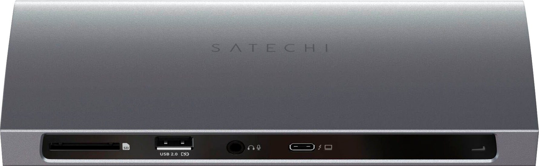 Satechi Thunderbolt 4 Dock USB-Adapter zu 3,5-mm-Klinke, RJ-45 (Ethernet),  SD-Card,