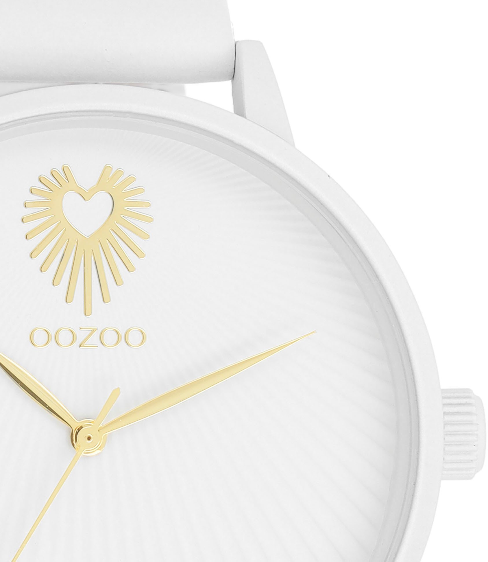 OOZOO Quarzuhr C11343, Armbanduhr, Damenuhr, Lederarmband, analog günstig online kaufen