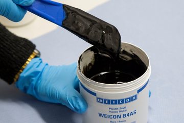 WEICON Reparaturmasse WEICON B4AS, Epoxidharz-System für Verschleißschutz, antistatisch