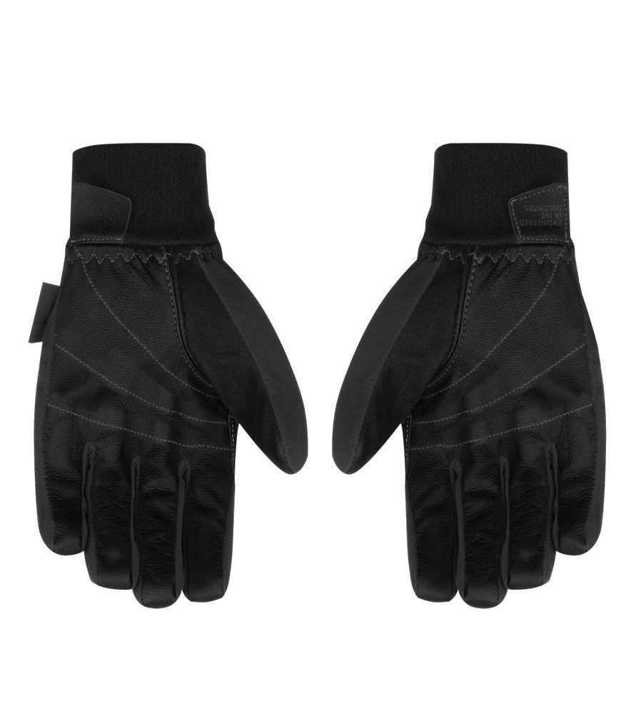 Salewa Multisporthandschuhe Softshellhandschuhe Ortles Dst mit Lederhandfläche - strapazierfähig