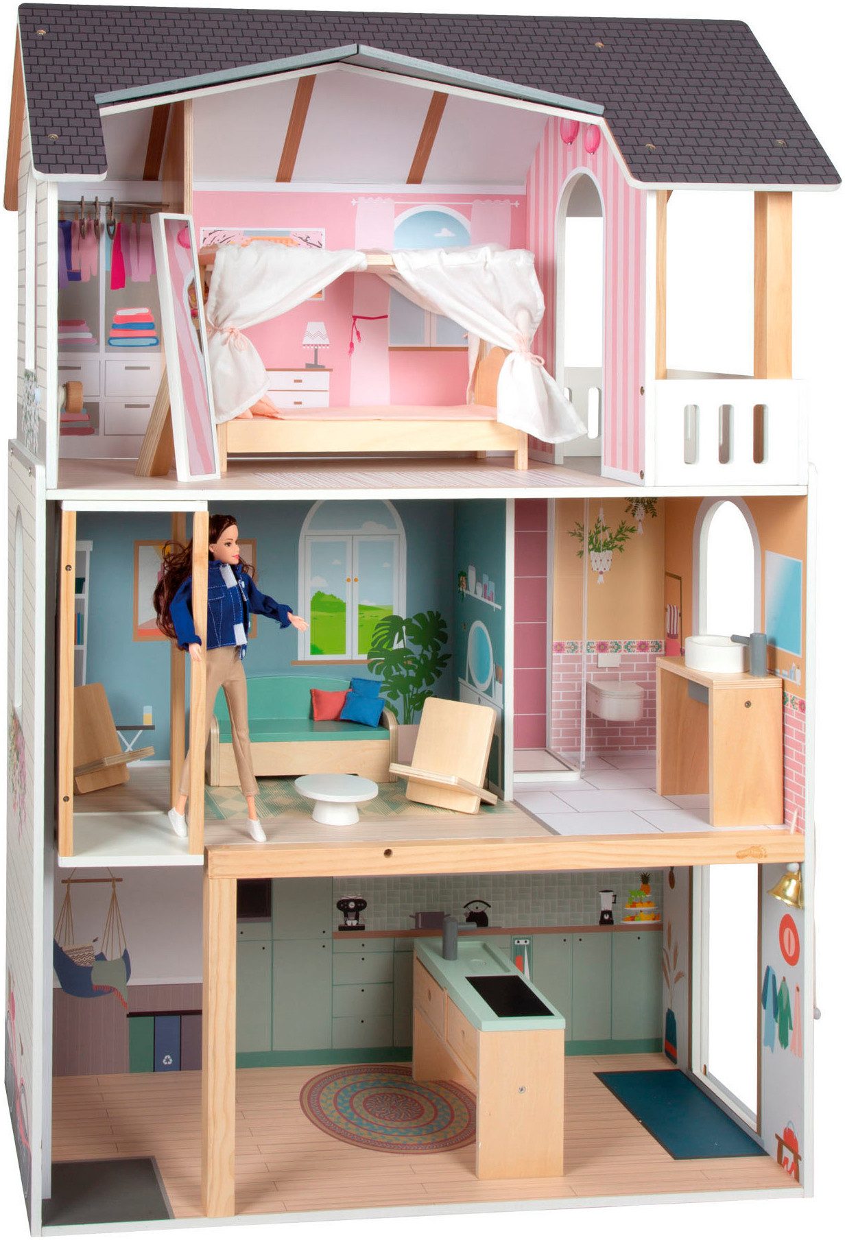 Small Foot Puppenhaus Traumvilla XL – Bild 2 von 5