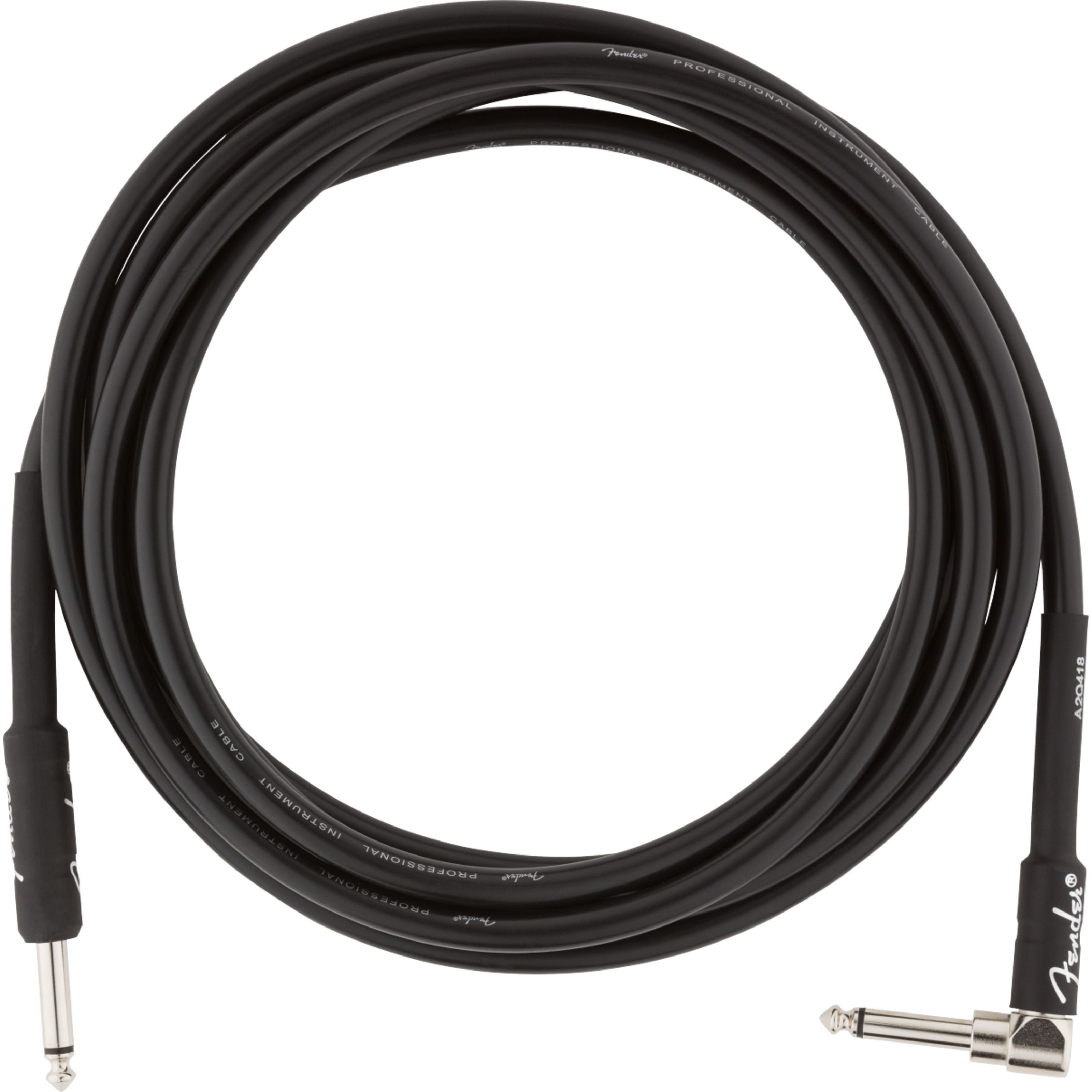 Fender Instrumentenkabel, Professional Instrument Cable BLK 3 m - Gitarrenkabel