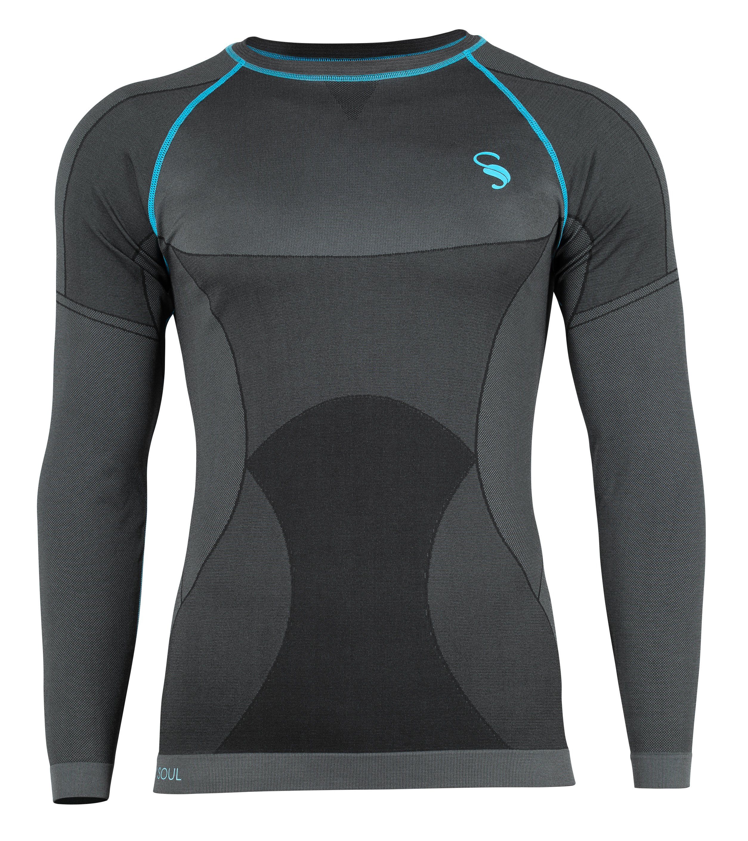 Stark Soul® Funktionsshirt Seamless Base Layer Langarm Funktionsshirt, Herr günstig online kaufen