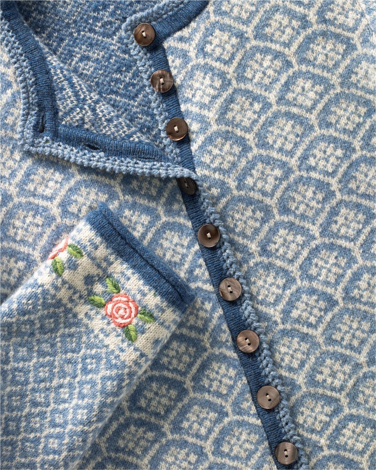 Reitmayer Strickjacke Jacquard-Strickjacke