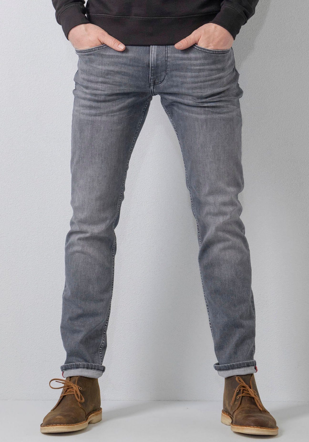 Petrol Industries Regular-fit-Jeans RUSSEL grey