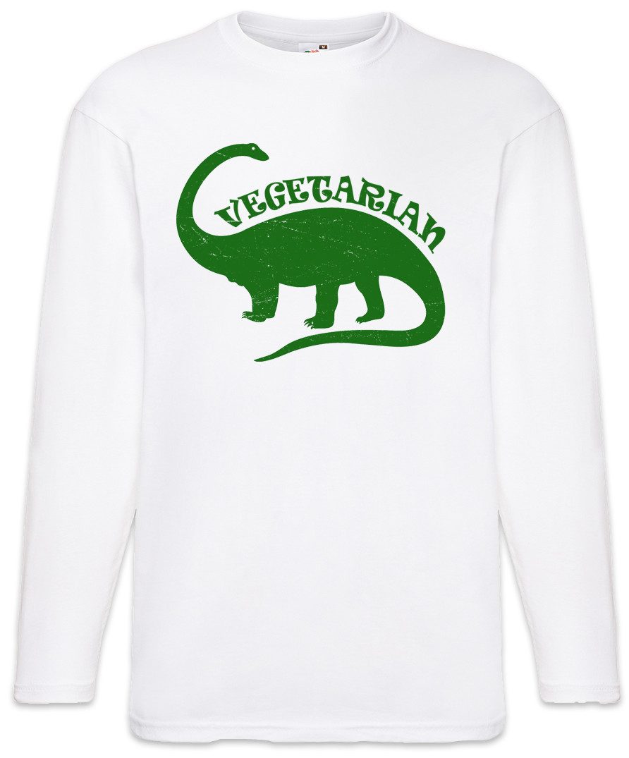 Langarmshirt Vegetarian Dinosaur Langarm T-Shirt Vegan Dinosaurier Saurier