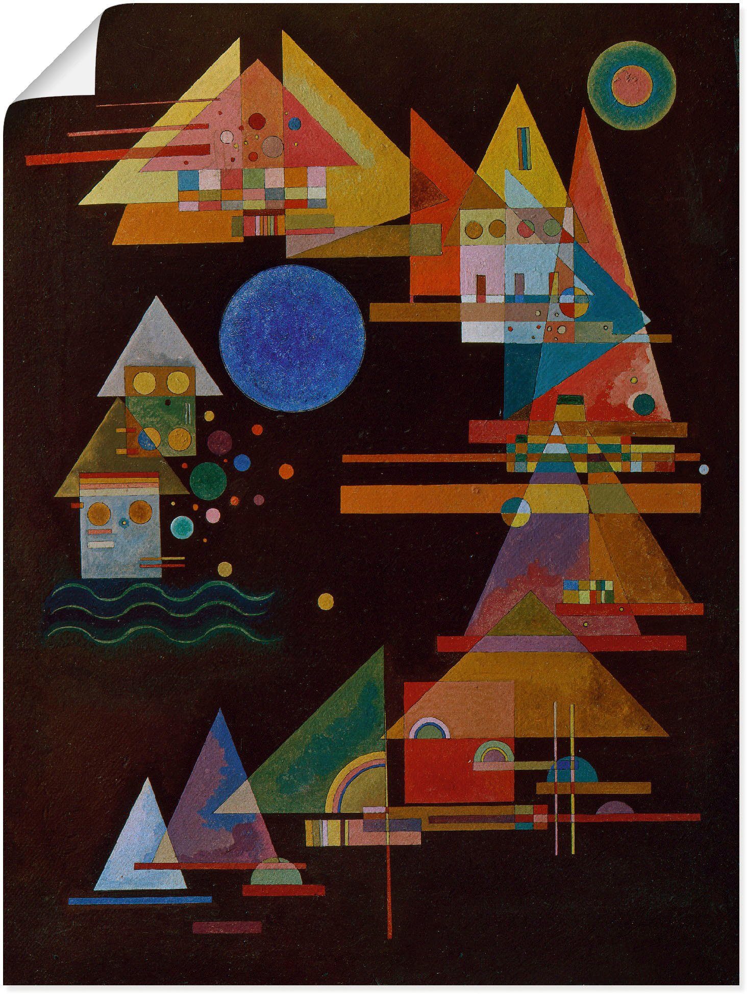 Artland Kunstdruck Spitzen im Bogen. 1927, Muster (1 St), als Leinwandbild, Wandaufkleber oder Плакат in versch. Größen