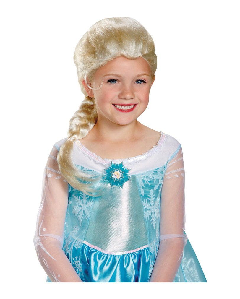 Disguise Kostüm-Perücke Frozen Kinderperücke "Elsa" für Fasching