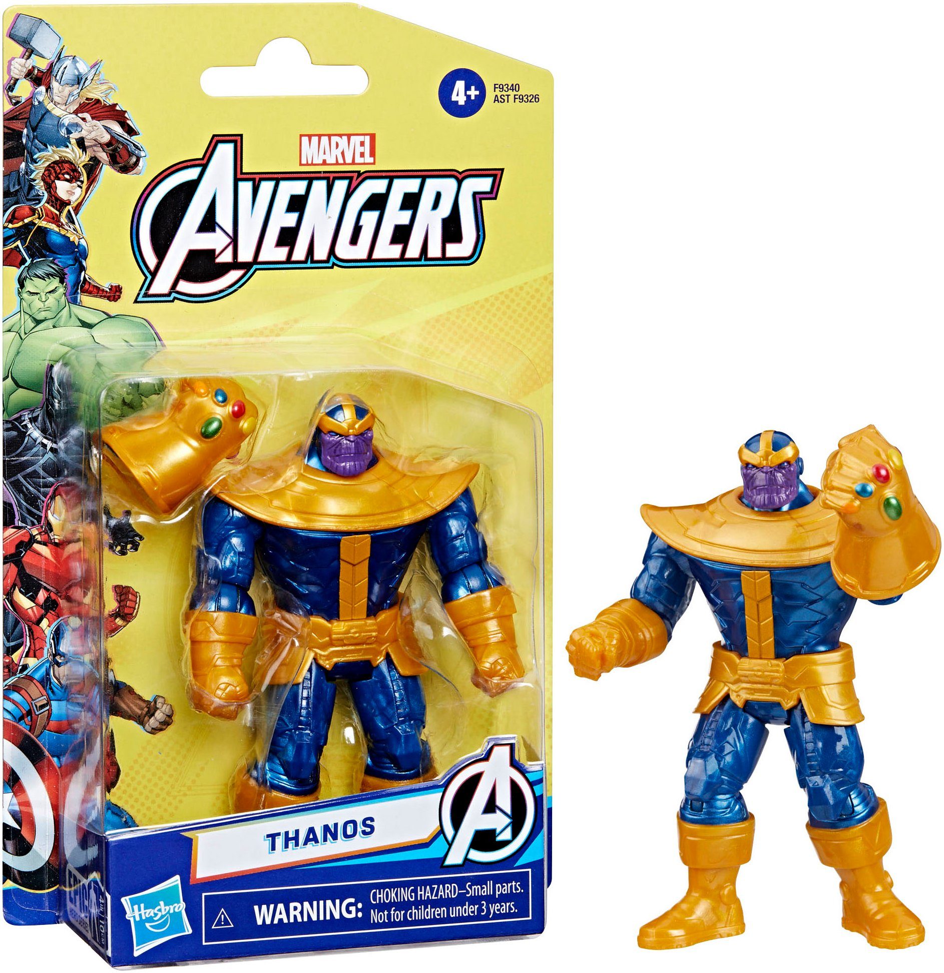 Hasbro Actionfigur Marvel Avengers, Thanos Deluxe