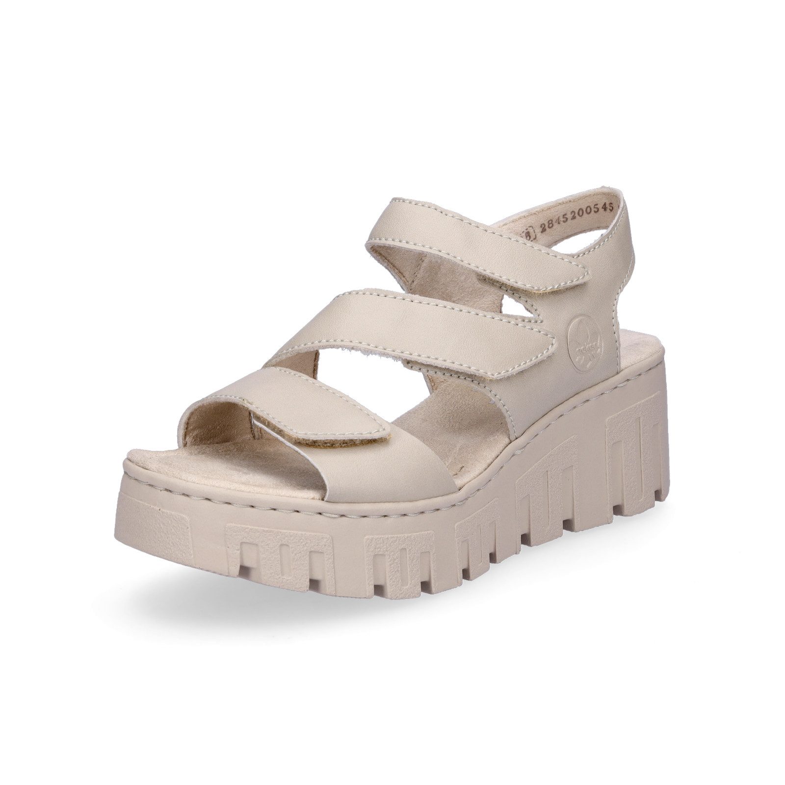 Rieker Rieker Damen Sandalette beige Sandale