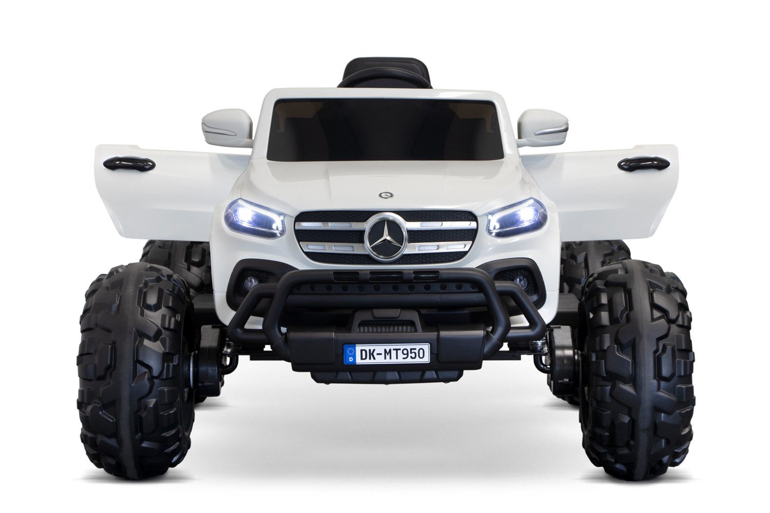 Smarty Elektro-Kinderauto Mercedes Monster Truck X Klasse X350d 4x4