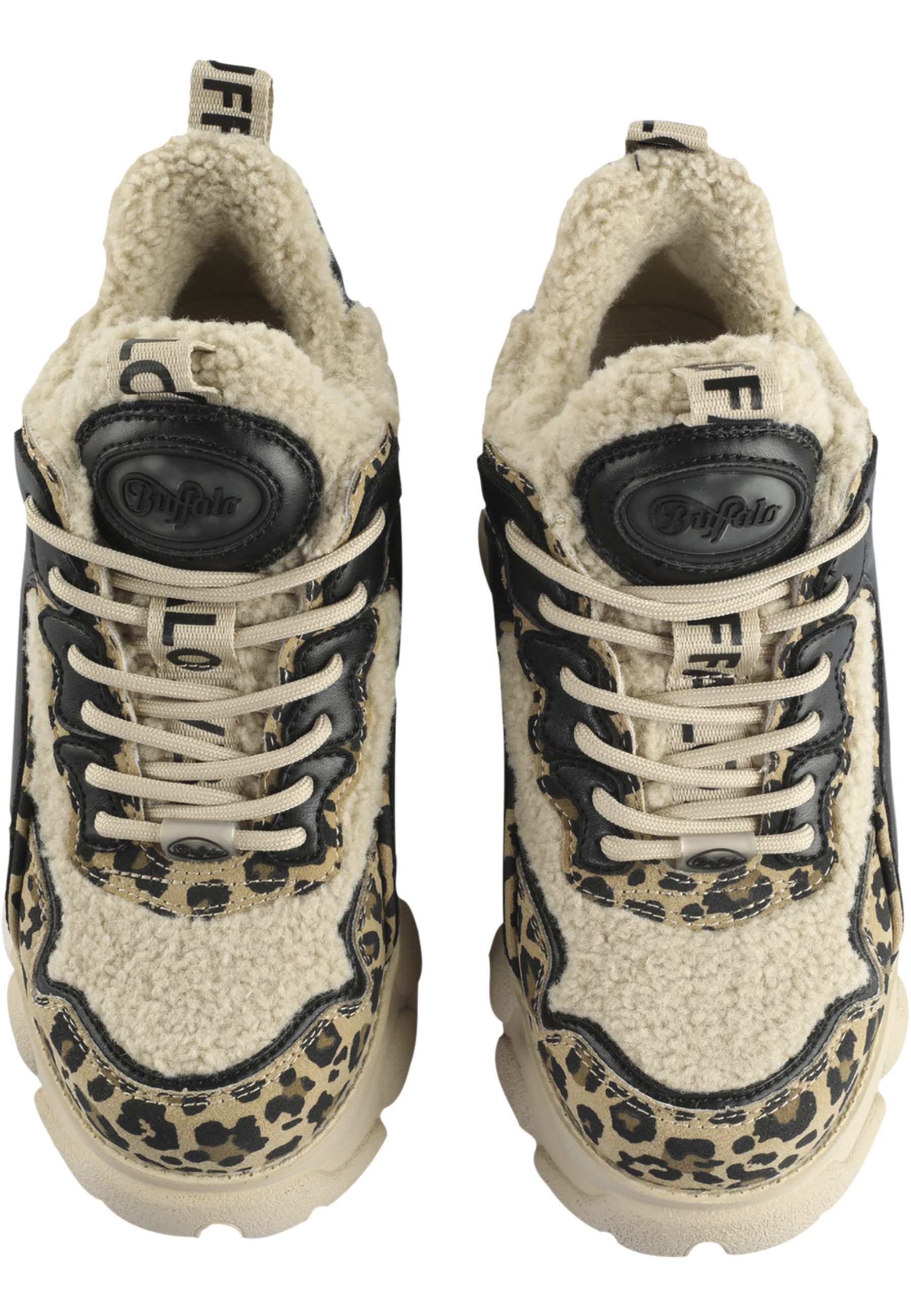 Buffalo Buffalo CLD CHAI WARM - VEGAN NAPPA/FUR Stiefel