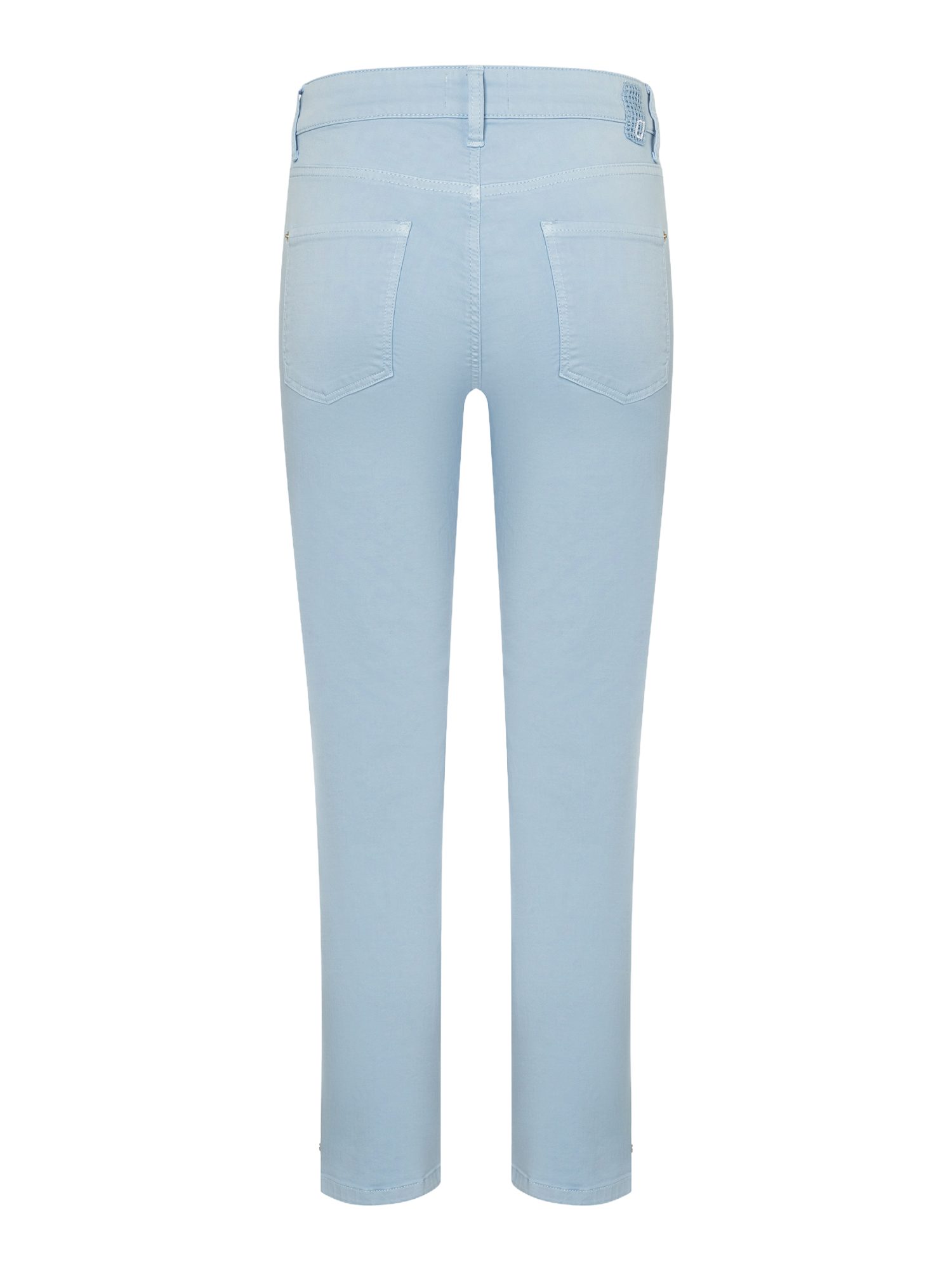 Cambio Stretch-Hose blau,Casual,Baumwolle,Unifarben,Slim Fit,Mittel