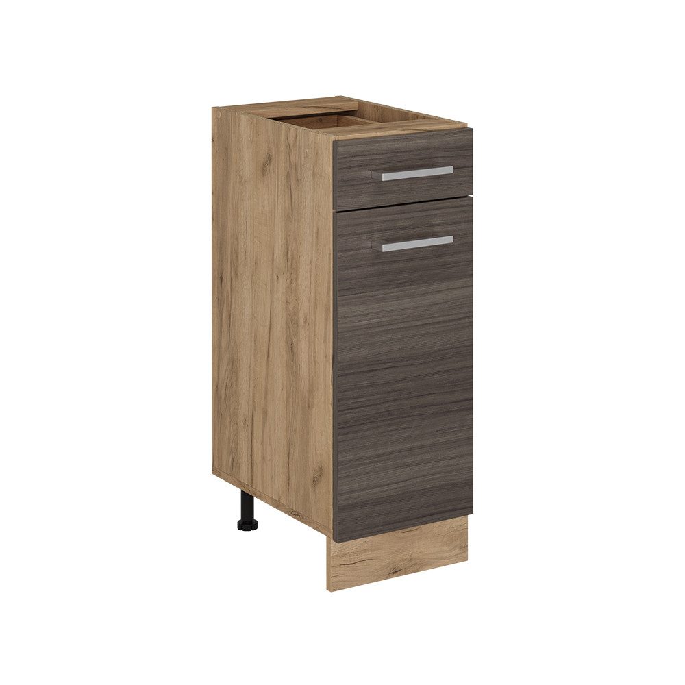 Vicco Unterschrank R-Line, Edelgrau/Goldkraft Eiche, 30 günstig online kaufen