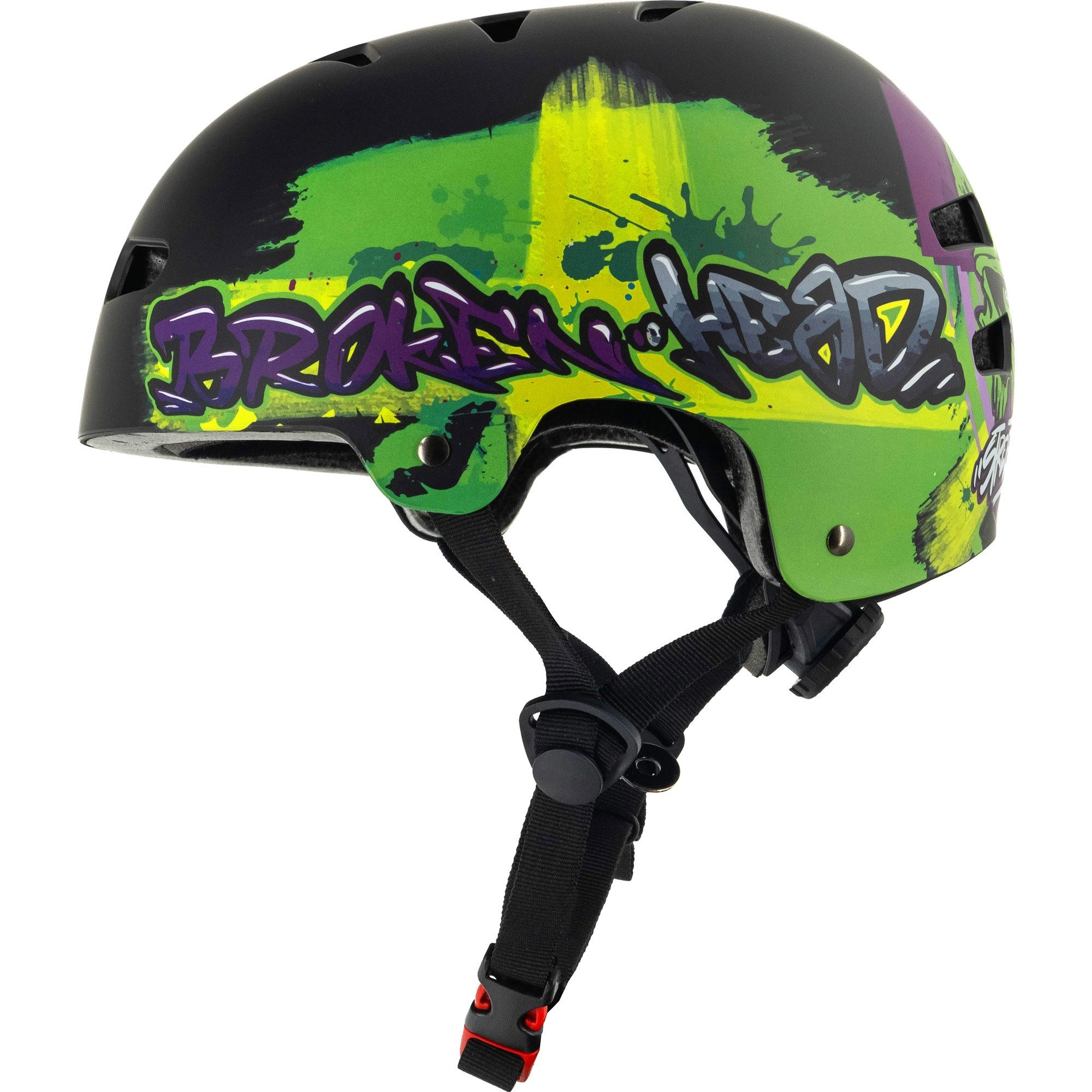 Broken Head Skatehelm Street Terror, Schnellverstellsystem