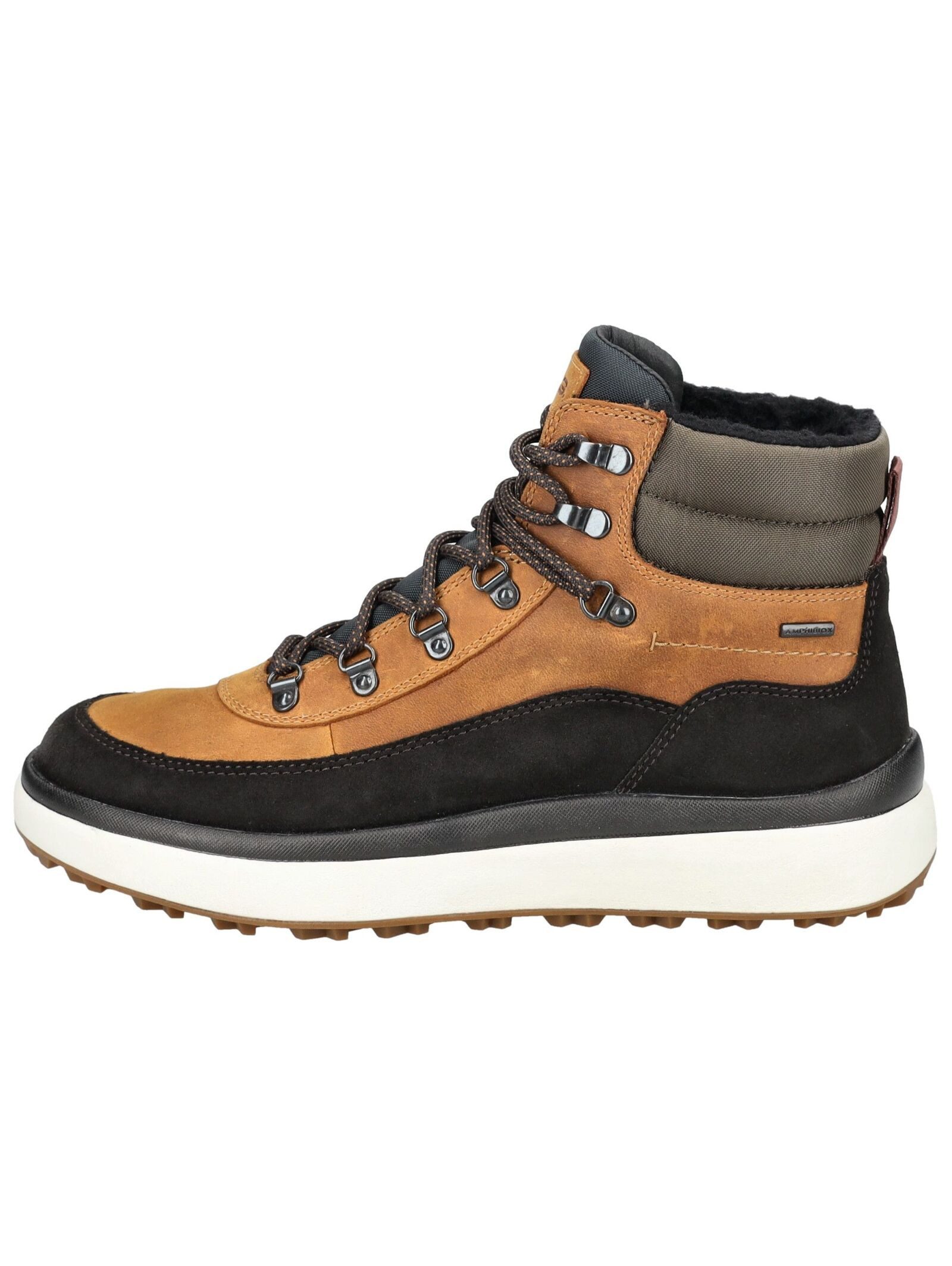 Geox Geox Stiefelette Veloursleder/Textil Schnürstiefelette günstig online kaufen
