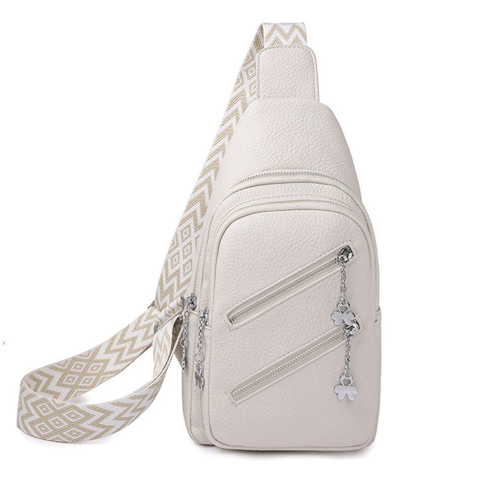 Schultertasche Brusttasche Damen Sling-Tasche Klein Crossbody