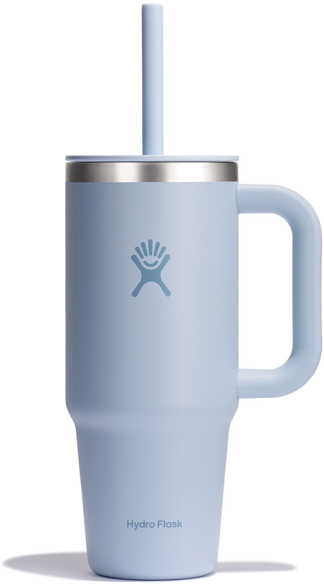 Hydro Flask Thermobecher All Around Travel Tumbler in den Größen 24 oz/ 32 oz / 40 oz, Edelstahl, Thermo Cup mit Strohhalm