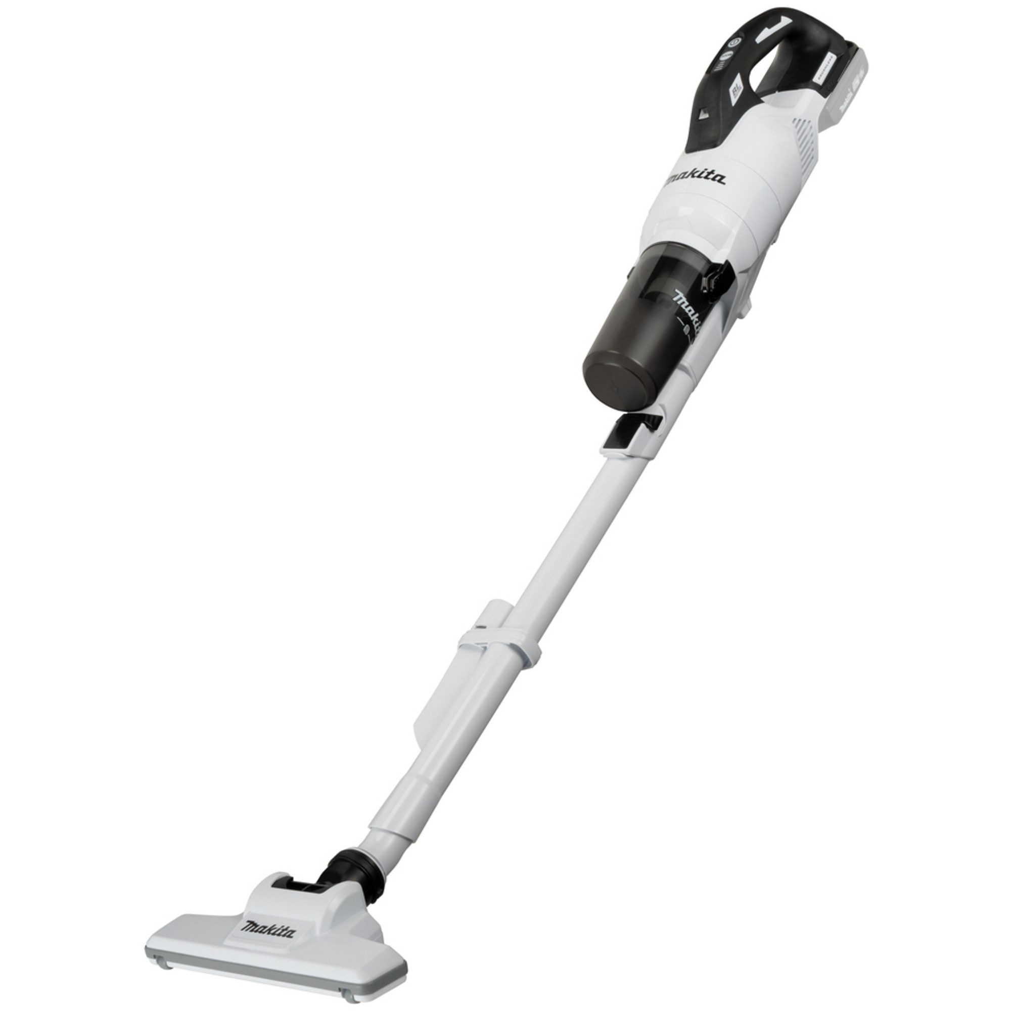 Makita Bodenstaubsauger Makita DCL286FZW, Stielstaubsauger, (ohne Akku und Ladegerät), 100 W, Beutellos
