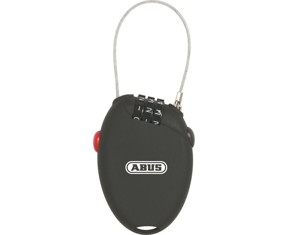 ABUS Zahlenbügelschloss Abus Helmsicherung 60cm, 2mm UV Lock 0101