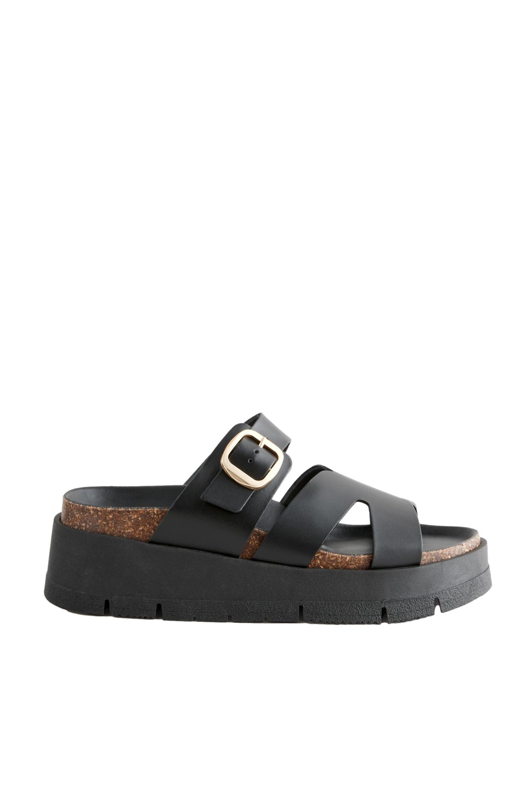 Next Forever Comfort® Keilabsatzschuh mit Riemen Pantolette (1-tlg) günstig online kaufen