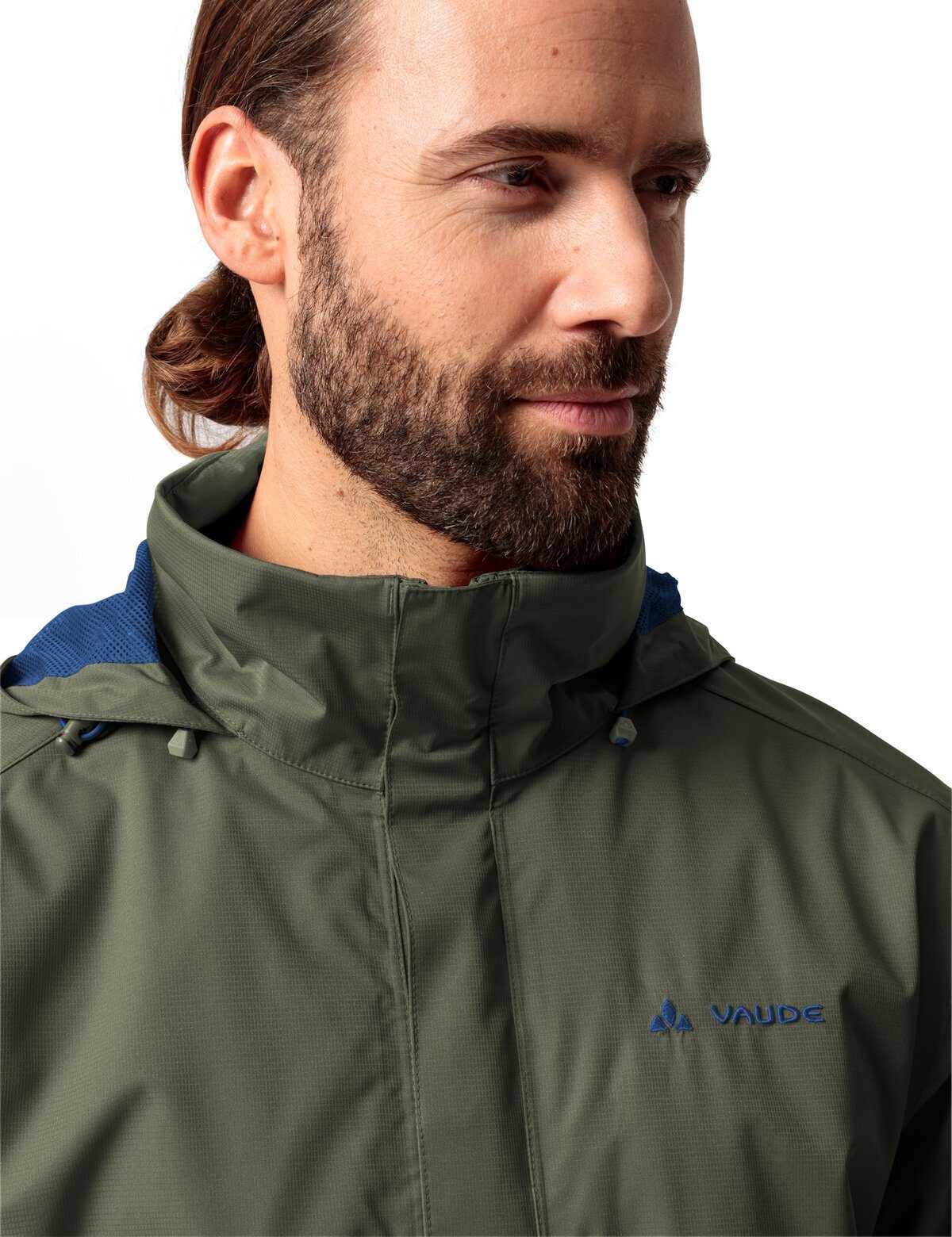 kompensiert Jacket VAUDE Outdoorjacke (1-St) Klimaneutral khaki Escape Light Men's uni