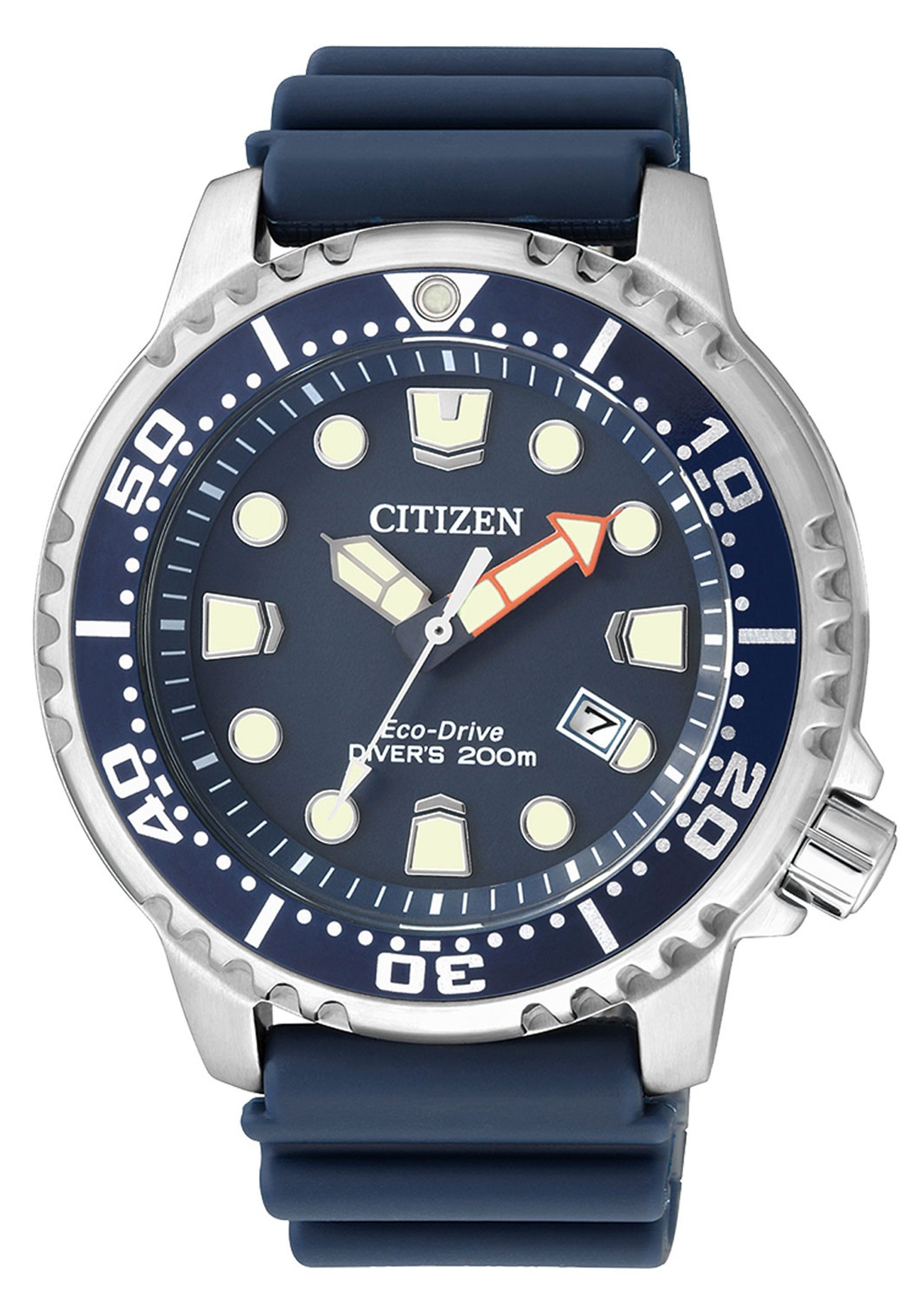 Citizen Taucheruhr BN0151-17L, Armbanduhr, Herrenuhr, Damenuhr, Solar, bis 20 bar wasserdicht