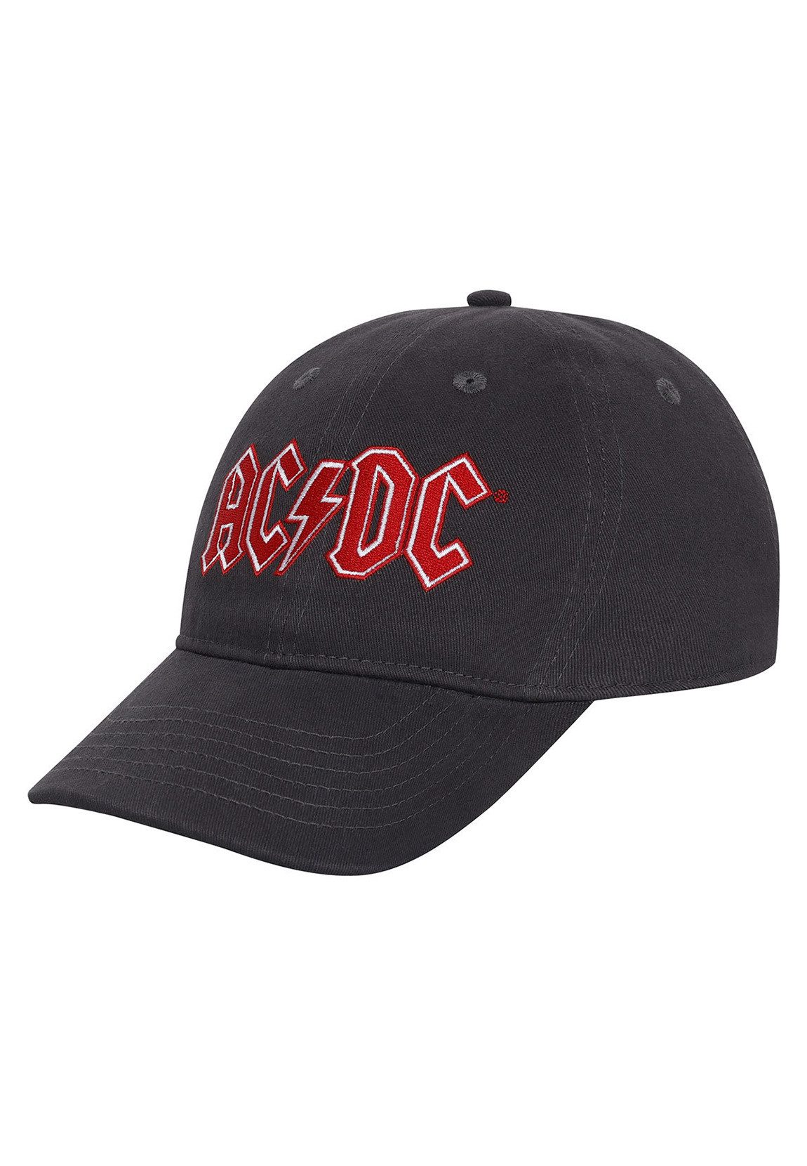 Amplified Baseball Cap Amplified Dad Cap ACDC Charcoal Grau