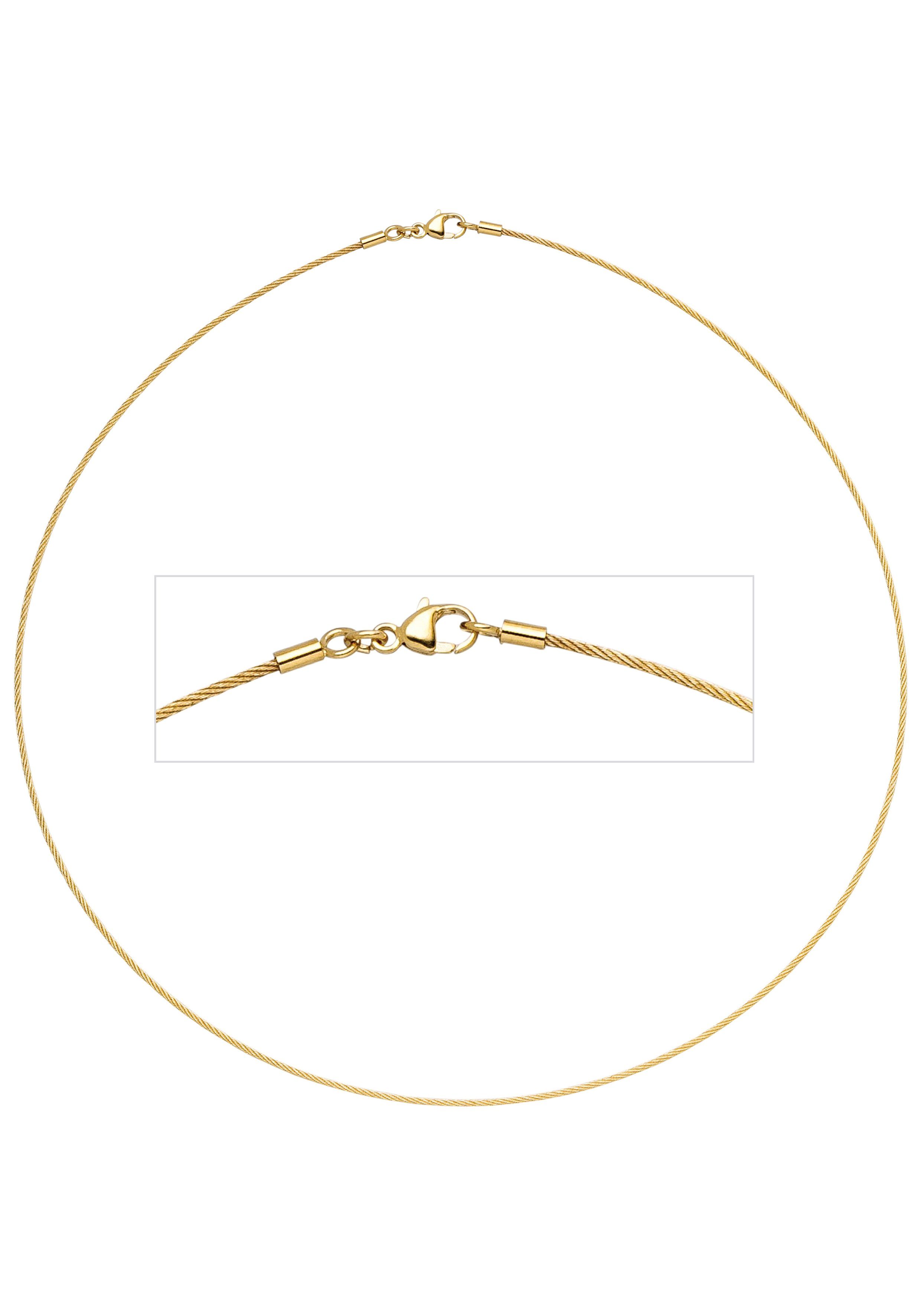 JOBO Halsreif, 750 Gold 45 cm 1,1 mm gel...