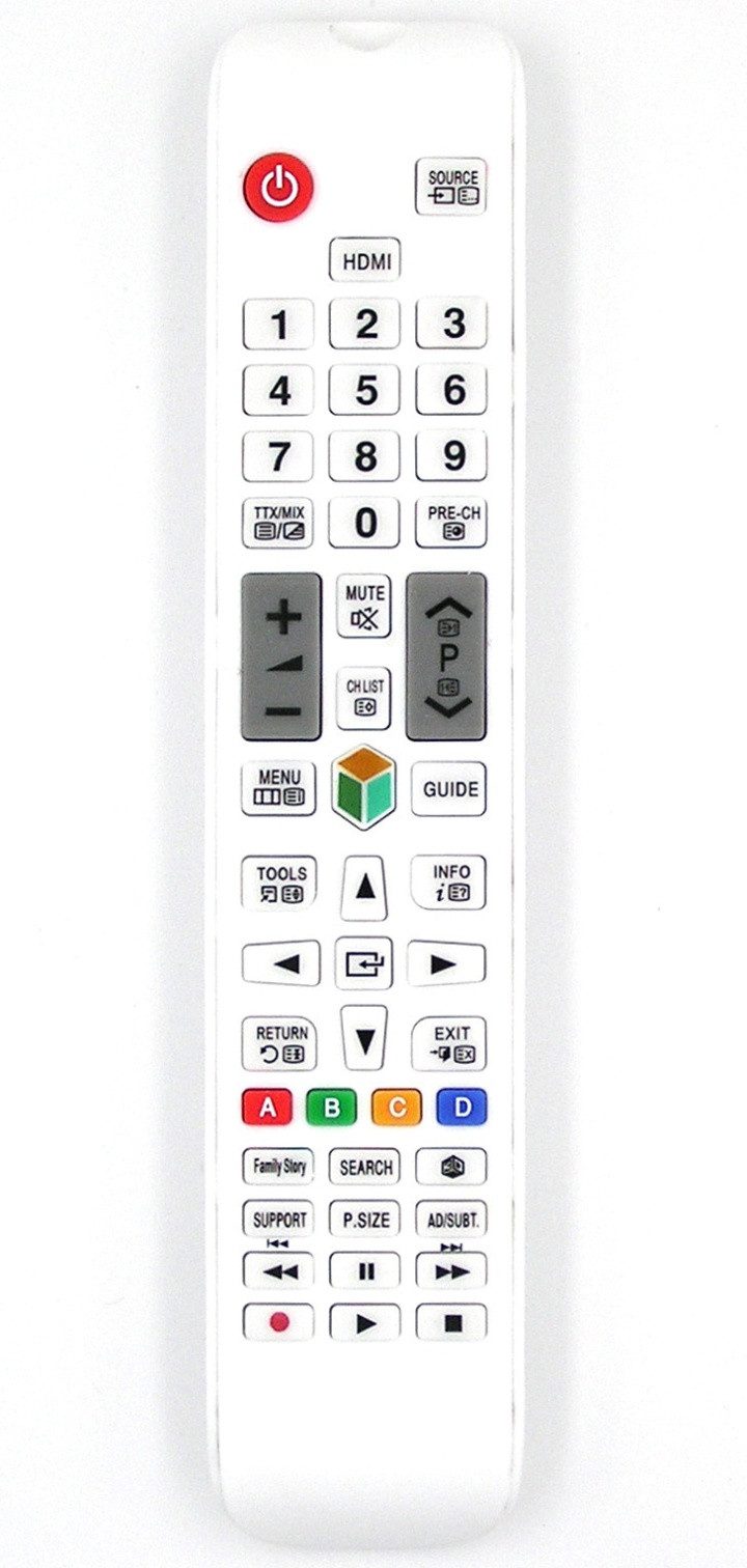 Alltro ErsatzFernbedienung für Samsung UE32ES6710 UE32ES6710S UE32ES6710S/XZG Fernbedienung