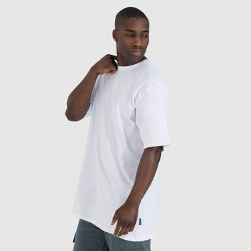 Smilodox T-Shirt ESSENTIAL 4er Oversize T-Shirt Oversize, 100% Baumwolle