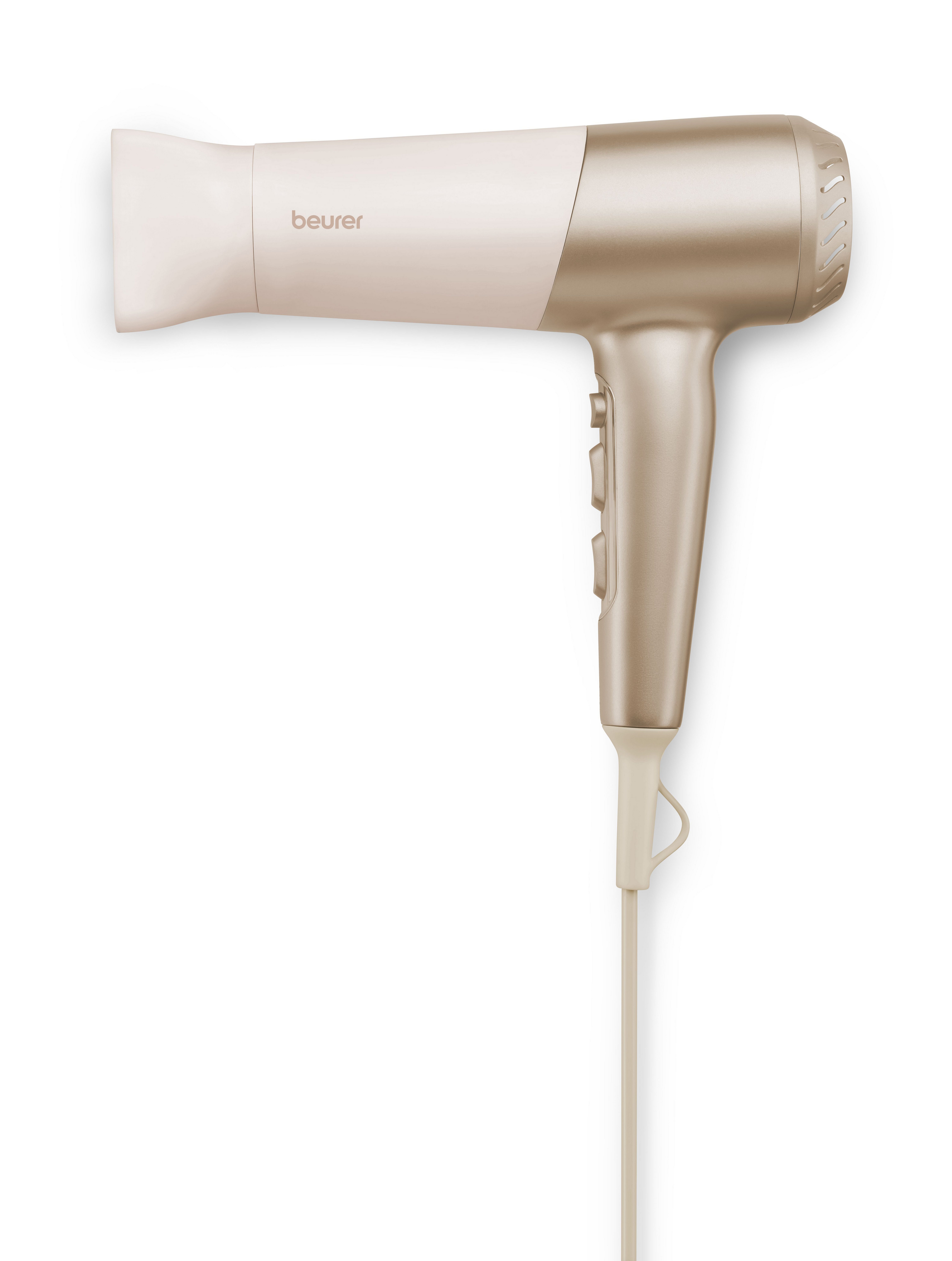 BEURER Ionic-Haartrockner HC 70, Haartrockner mit Ionenfunktion, mit Leistungsstarkem DC-Motor, 2100 W, Mit Ionenfunktion, DC-Motor und Kaltluftstufe